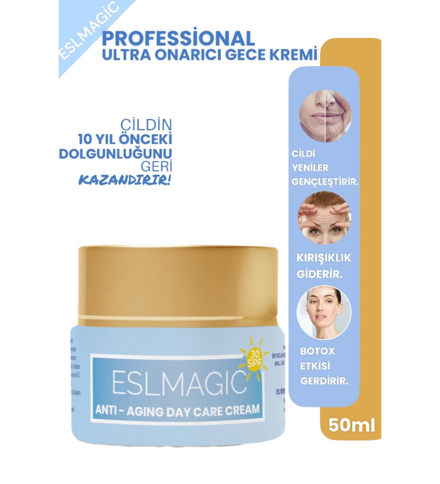 Eslbeauty Eslmagic SPF30 Rejuvenating Day Cream Ultra Repair Anti-Aging 7'Effect PROFESSIONAL 50ml