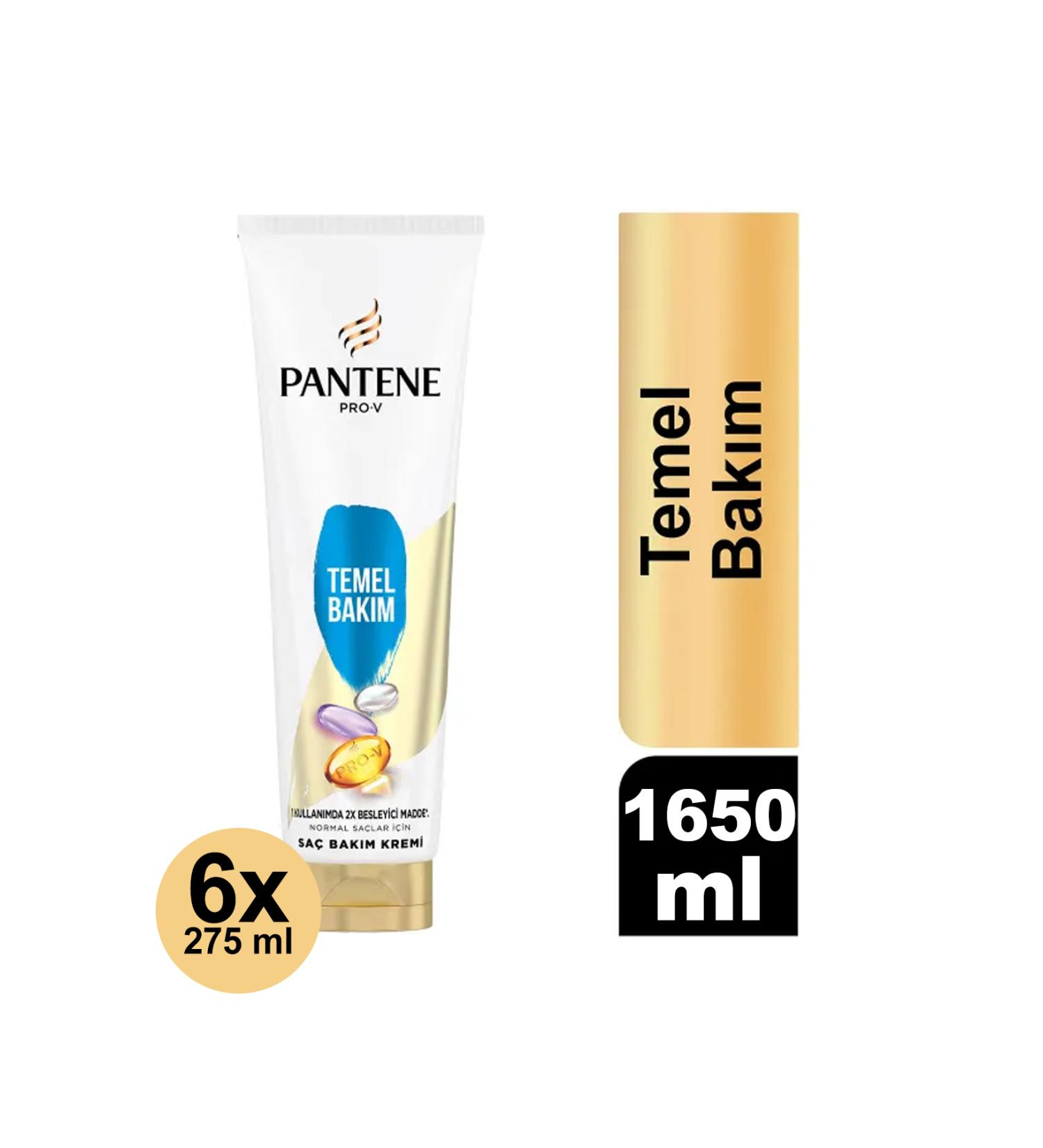 Pantene Basic Care Hair Care Cream 1650 ml 275 ml X 6 Pieces