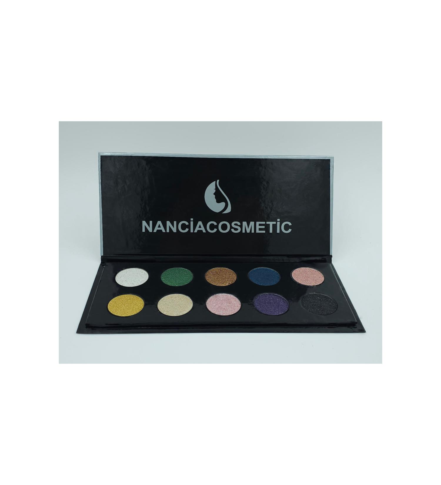 Nancia 10 Metal Eyeshadow Palette