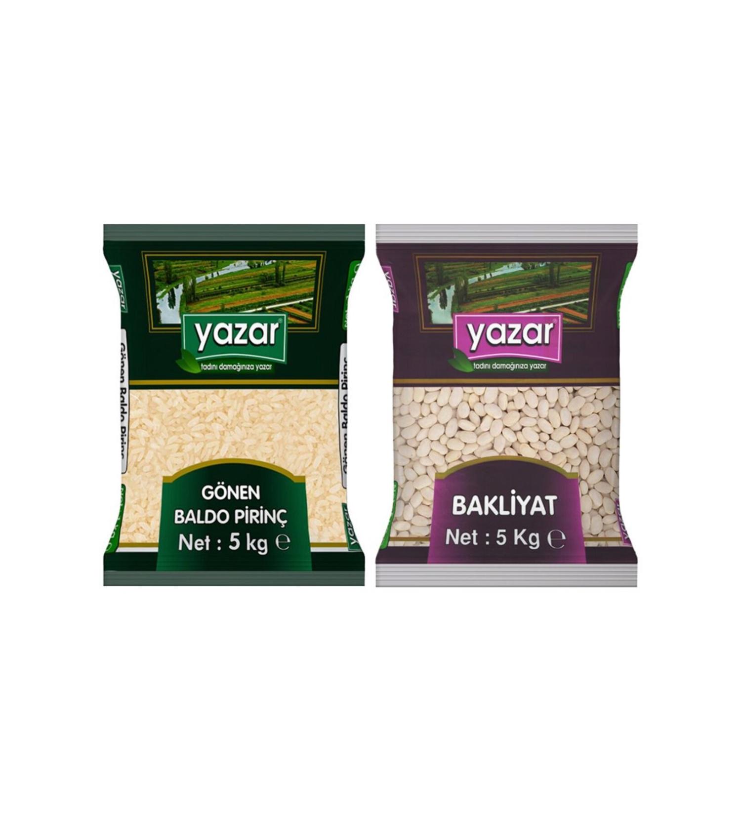 AUTHOR G nen Baldo Rice 5 Kg. umra Beans 5 Kg.