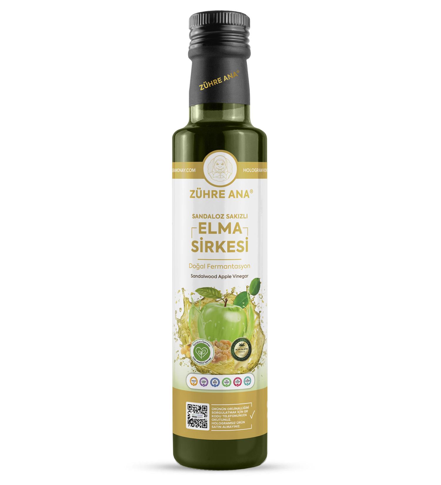 Z hre Ana Sandaloz Gum Apple Cider Vinegar Natural Fermentation Sandalwood Apple Vinegar 500 Ml - Buy Online on GoSupps.com