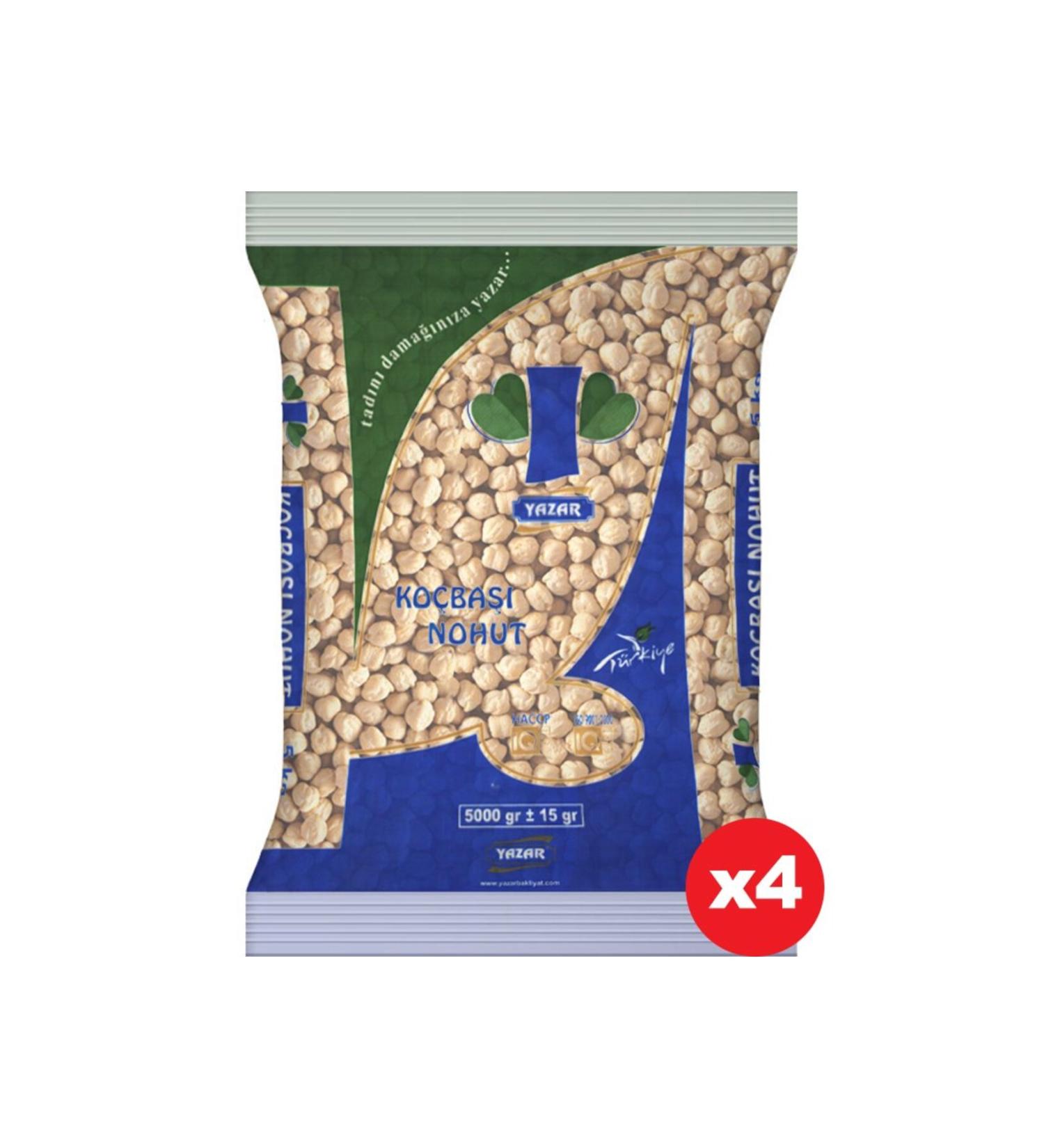 WRITER Ram's Head Chickpeas 5 Kg X 4 Packages