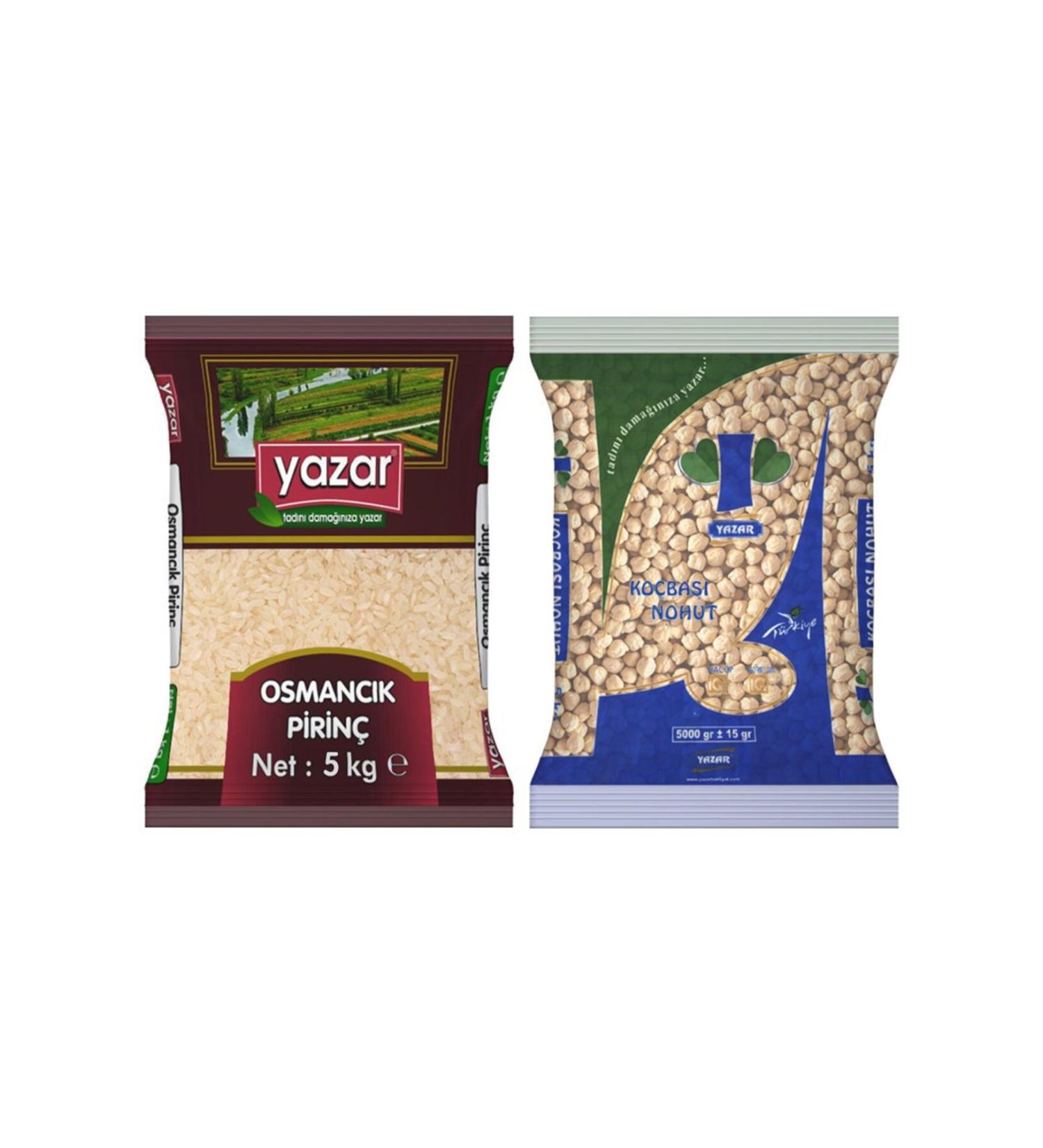 AUTHOR Osmanc k Rice 5 Kg. Ram's Head Chickpeas 5 Kg.