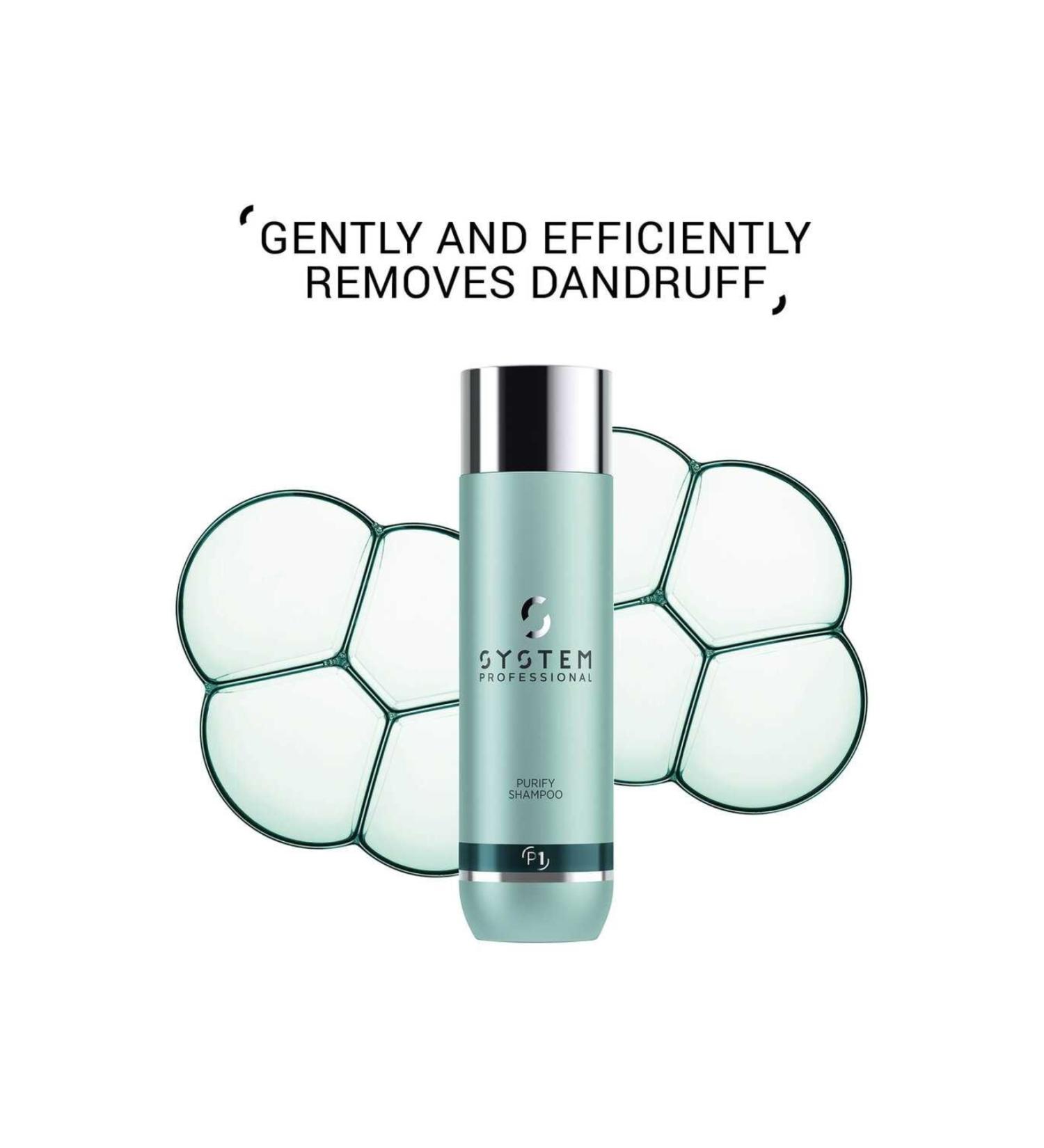 Wella System Professional Purify Anti-Dandruff Shampoo 250ml-56234863654847-