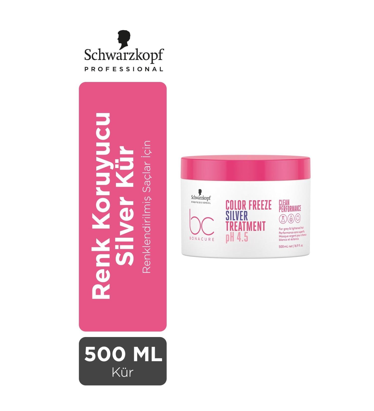 Schwarzkopf Bc Clean Color Protection Silver Cure 500ml