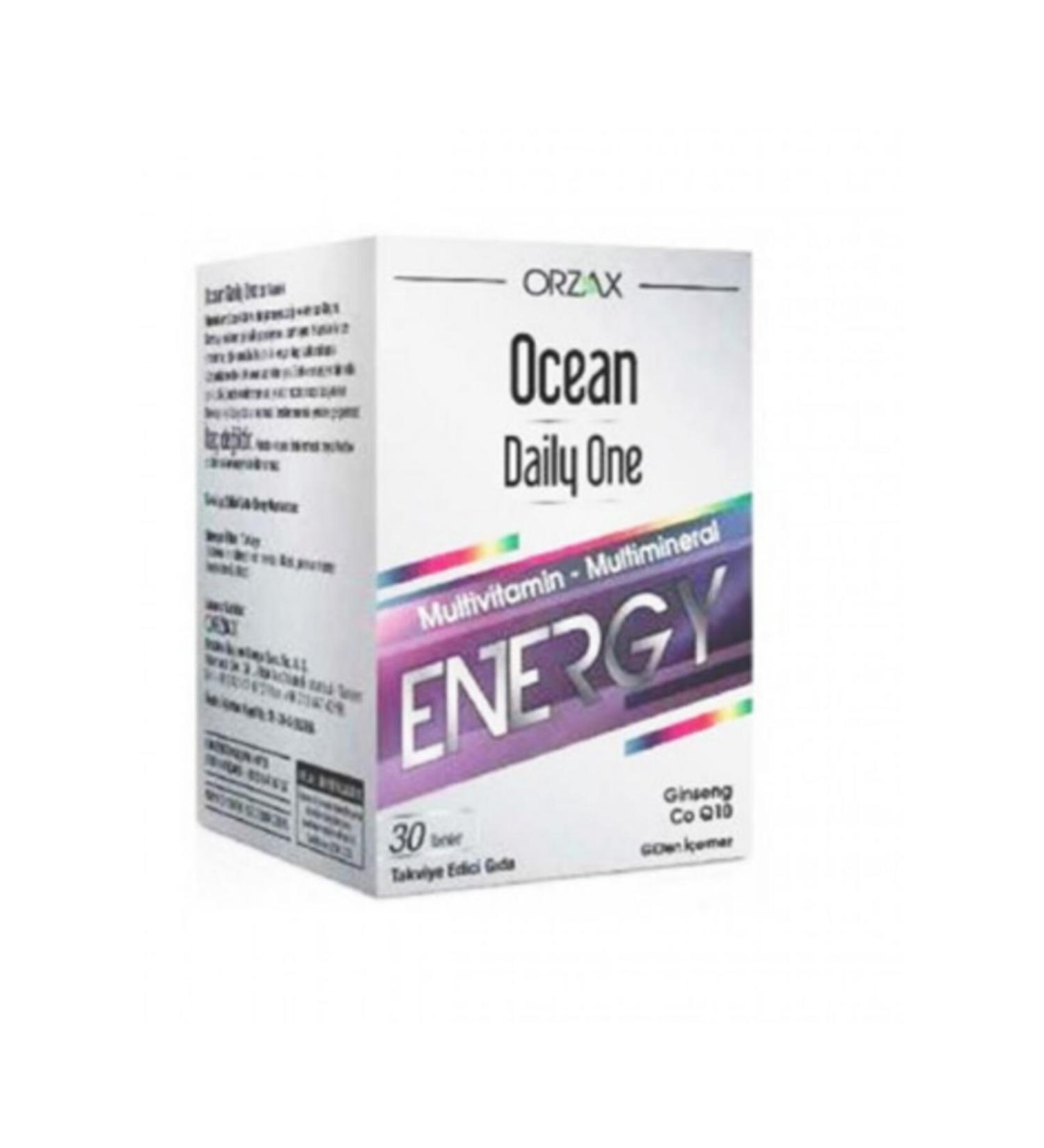 Ocean Daily One Energy 30 Tablets (8697595871812)