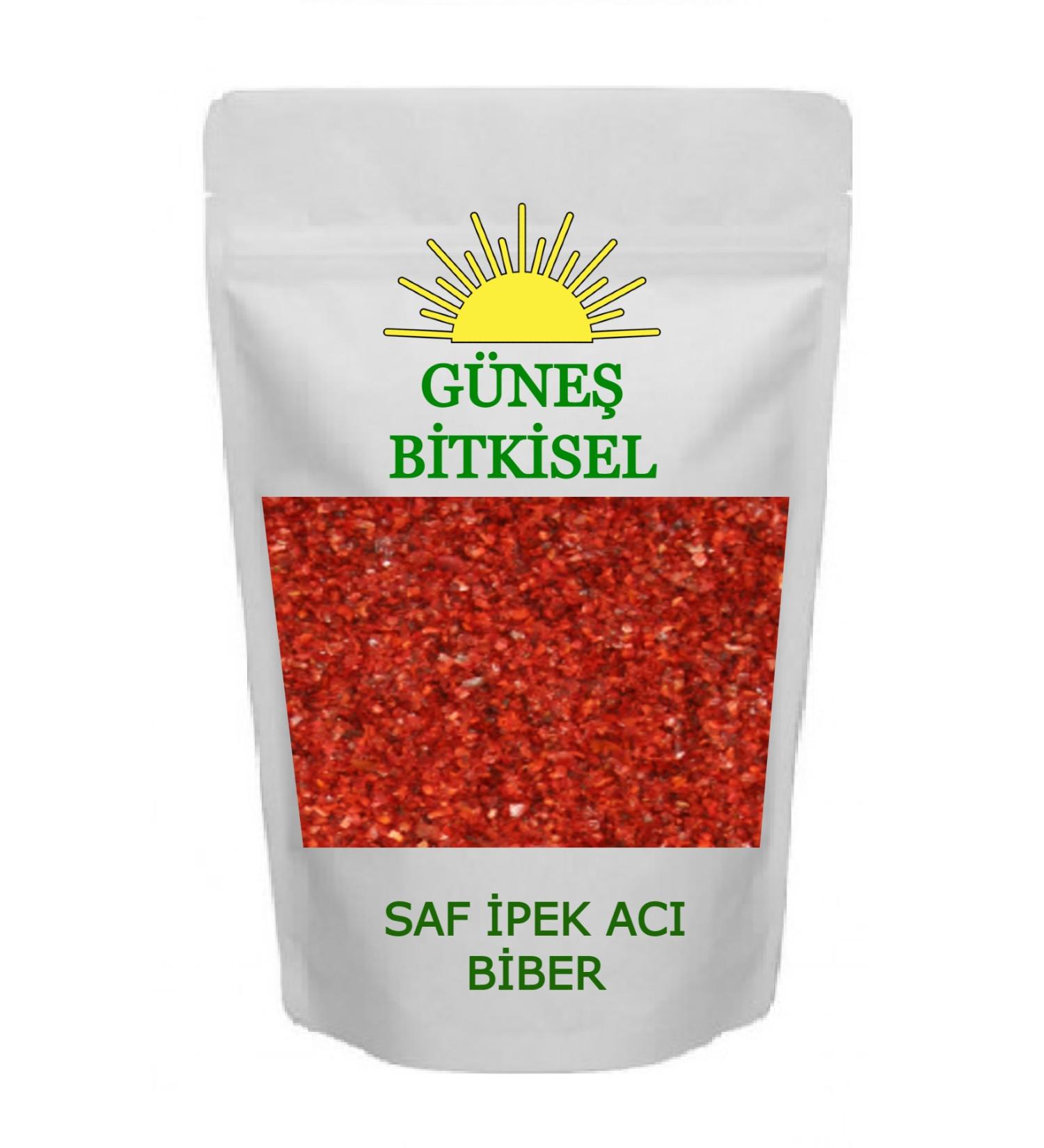 Gunes Herbal Pure Silk Oil-Free Salt-Free Hot Fine Silk Chili Pepper 1 Kg