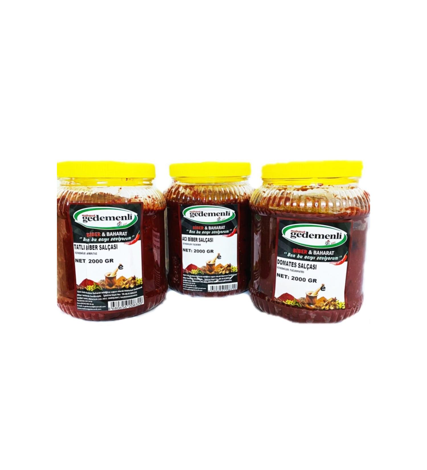 GEDEMENL Home Type Tomato Paste Set 2 Kg