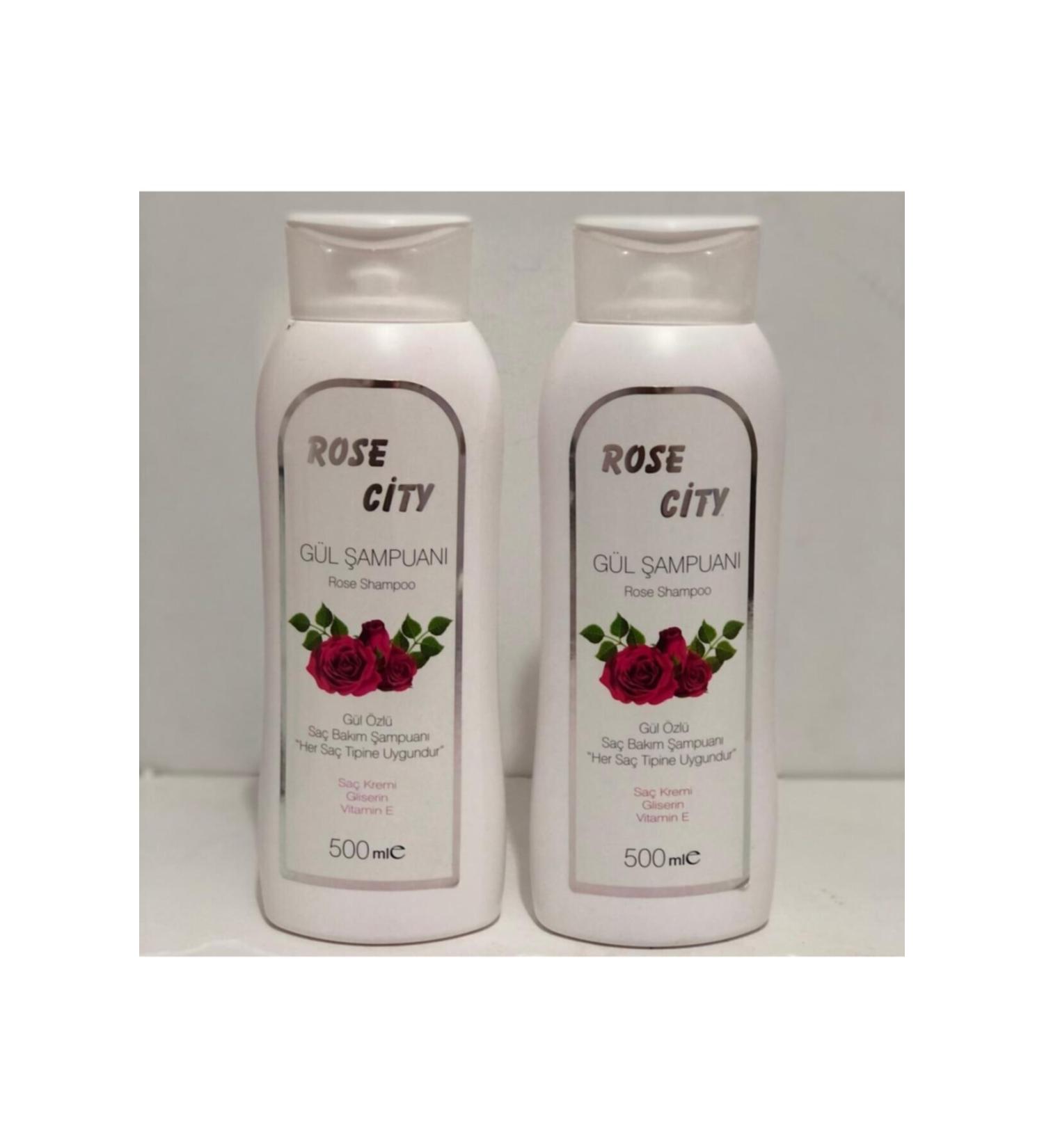 rosecity Rose Shampoo 500 ml 2 Pieces