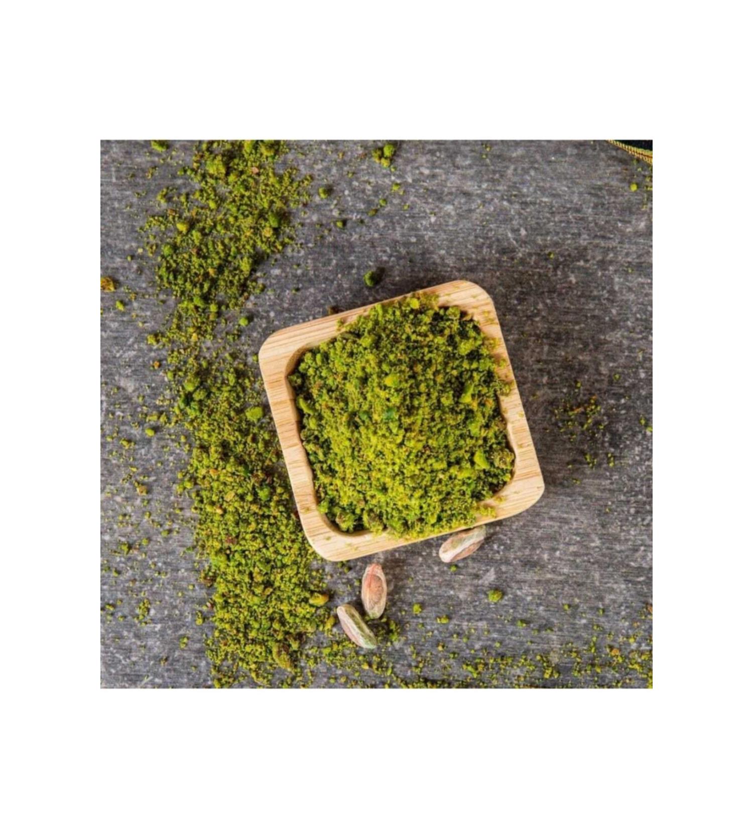 Cafer Bey Foods Gray Antep Pistachio Kernels (Ground) 1 kg