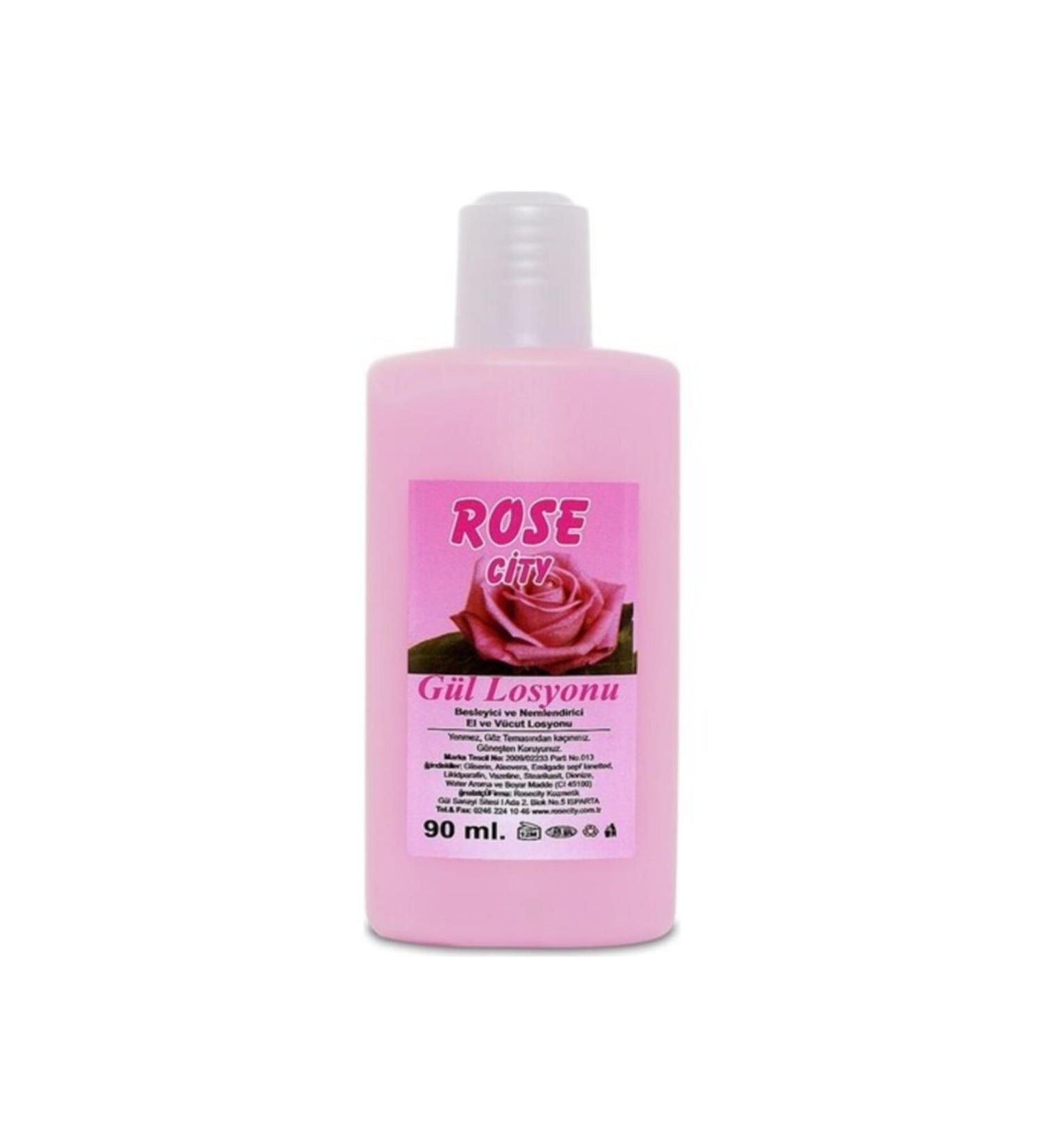 rosecity Hand and Body Lotion 90 ml 5 Pieces