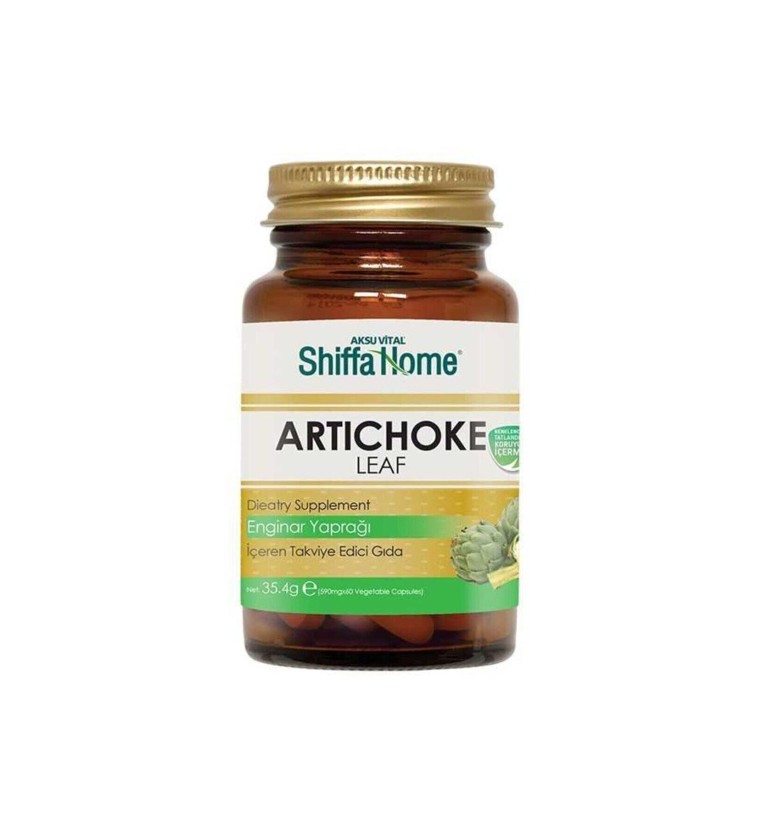 Aksu Vital Artichoke Leaf 60 Capsules