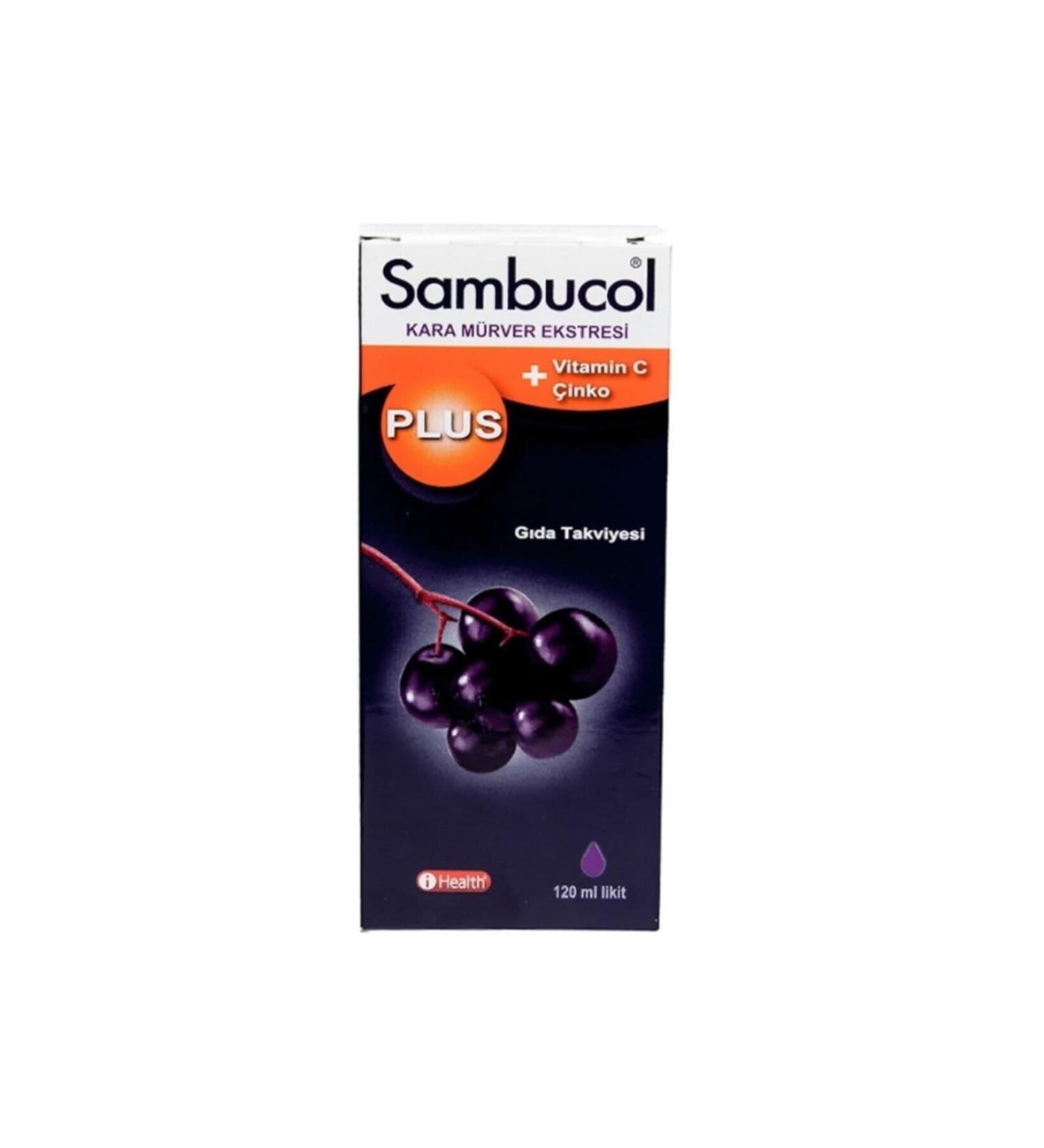 IHealth Sambucol Plus Liquid Black Elderberry Extract 120 Ml