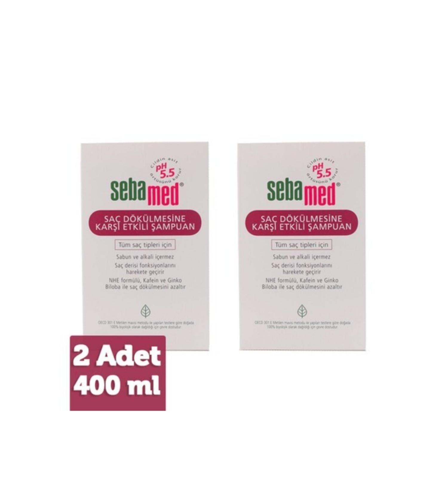 Sebamed Shampoo Against Hair Loss 400ml X 2 Pieces