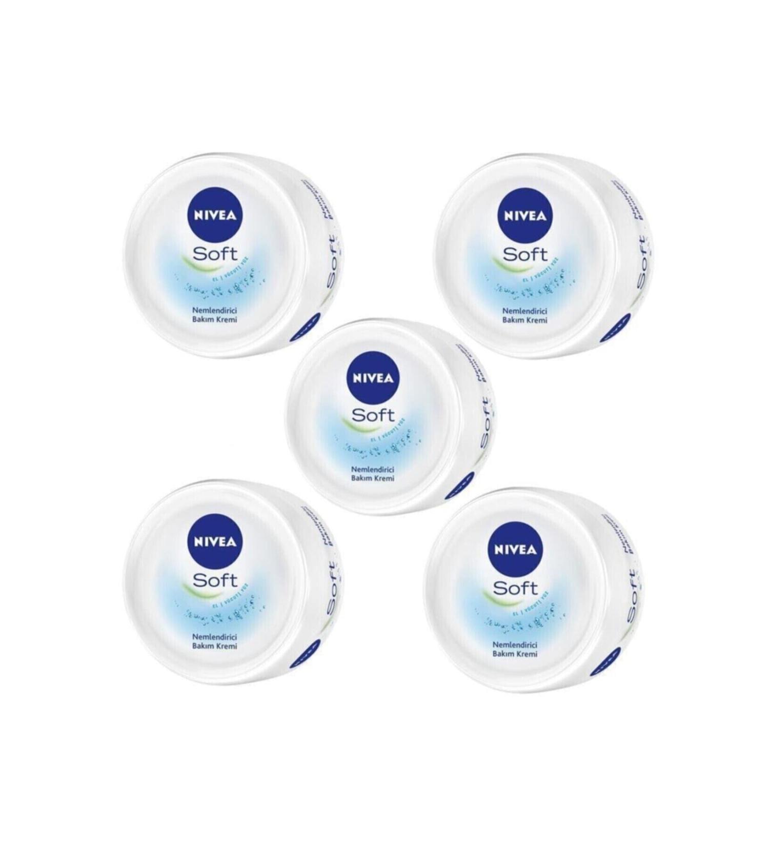 NIVEA Nivea Soft 50 Ml 5pcs