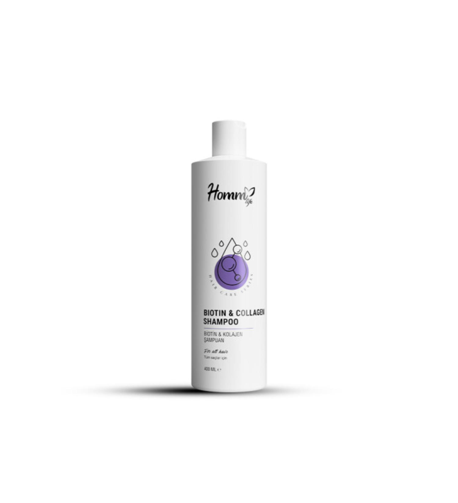 Homm Life COLLAGEN & BIOTIN SHAMPOO 400 ML