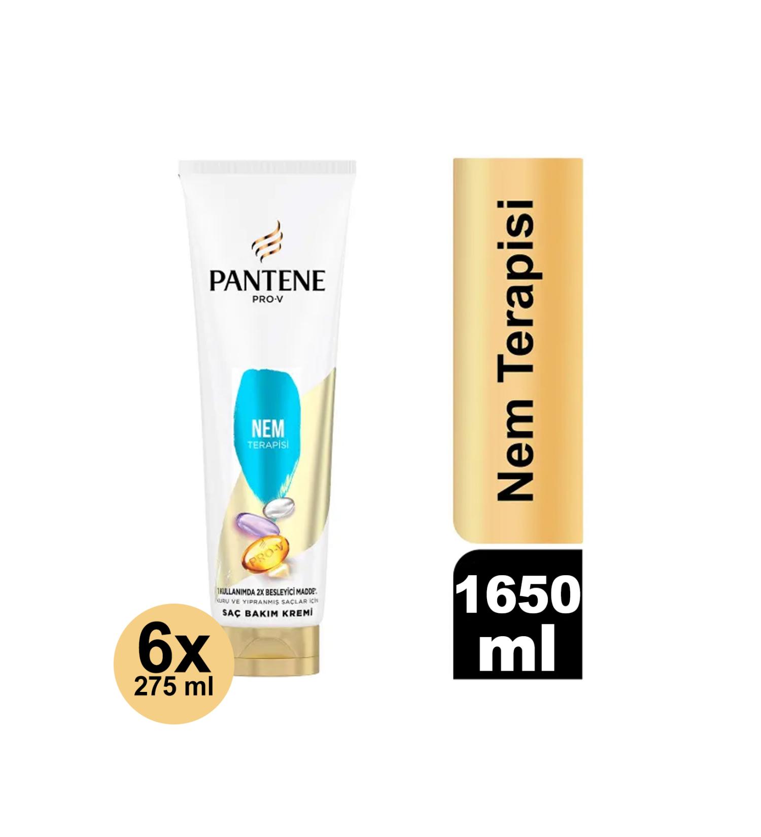 Pantene Moisture Therapy Hair Care Cream 1650ml 275ml X 6 Pieces - Buy Online on GoSupps.com