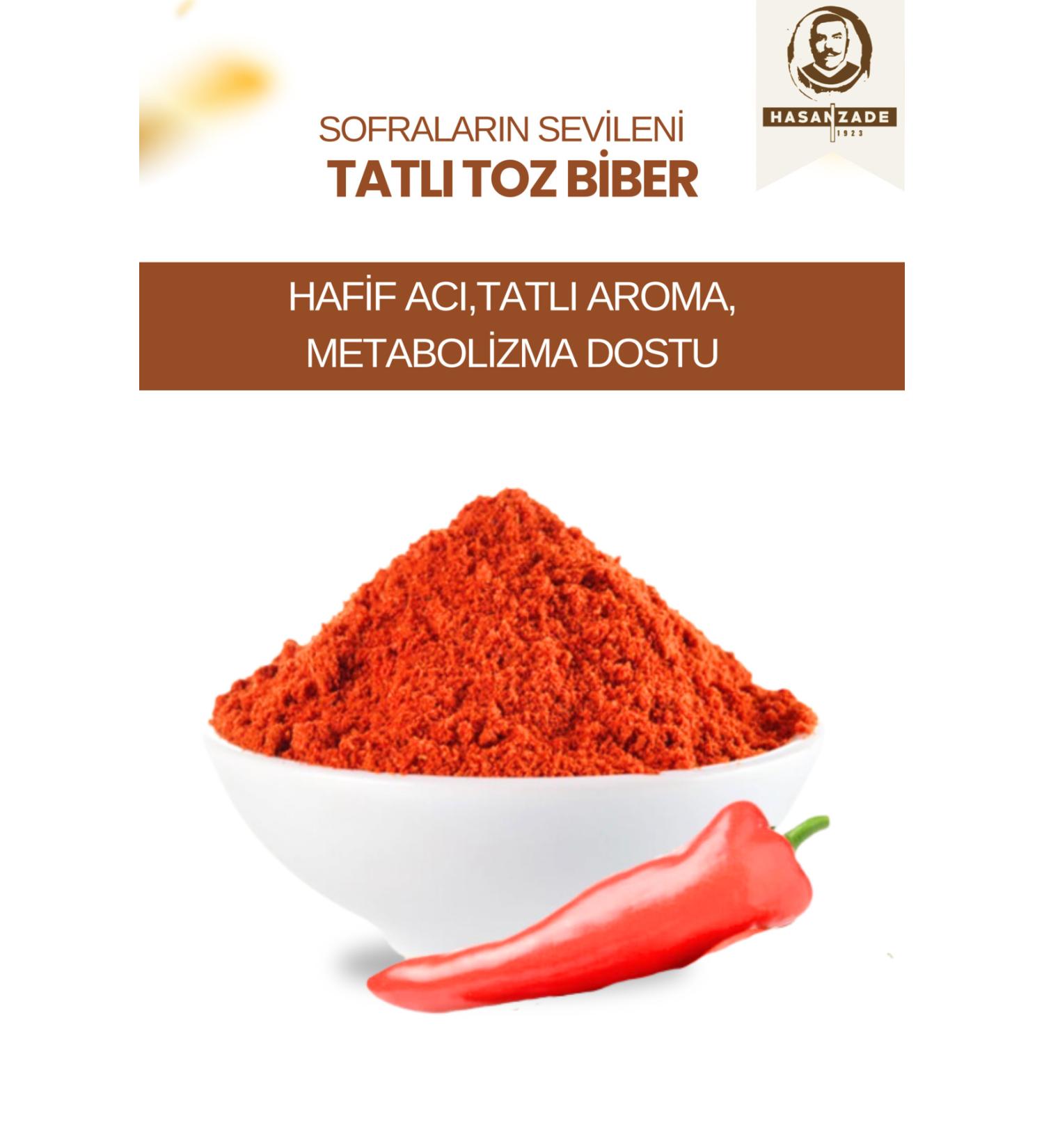 Hasanzade Powdered Pepper Hot 1 KG