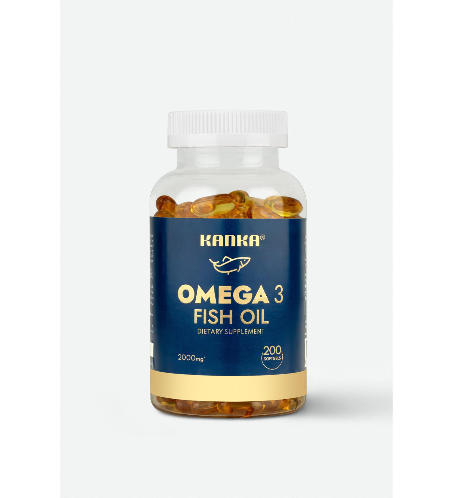 Kanka Omega-3 Fish Oil 200 Capsules