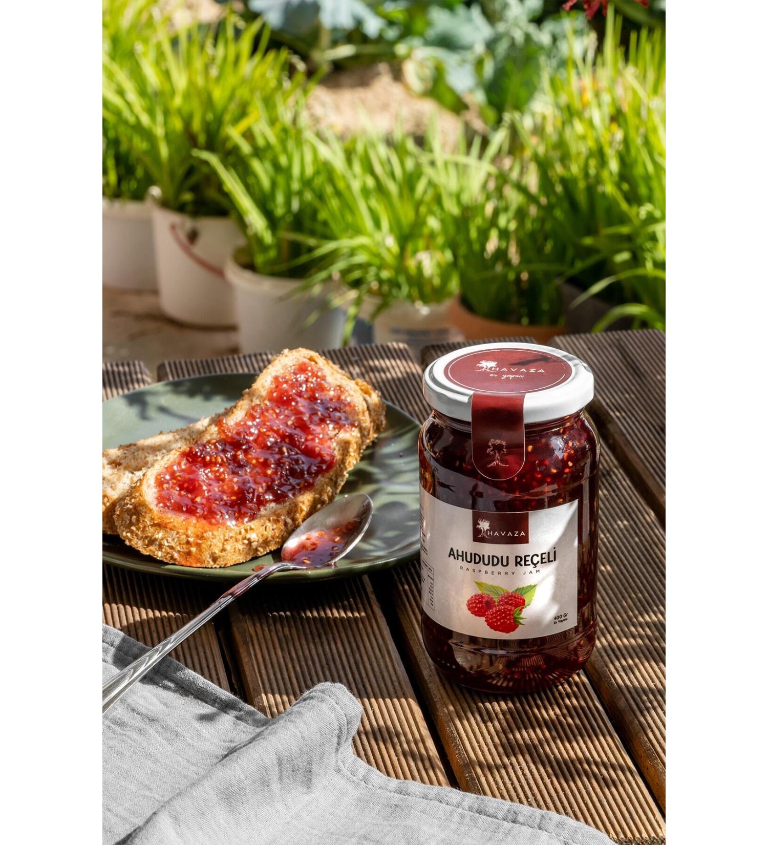 Havaza Raspberry Jam 400 G (Homemade Traditional 100% Natural) - Buy Online on GoSupps.com