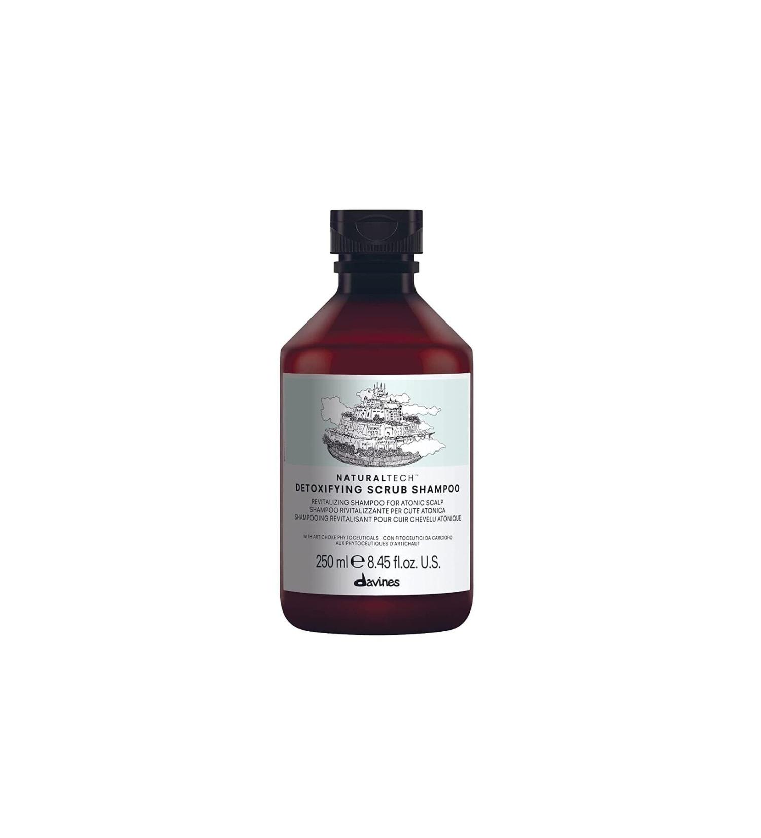 Davines Naturaltech Detoxifying Scrub Detoxifying Shampoo 250ml Eva Kuaf r *6