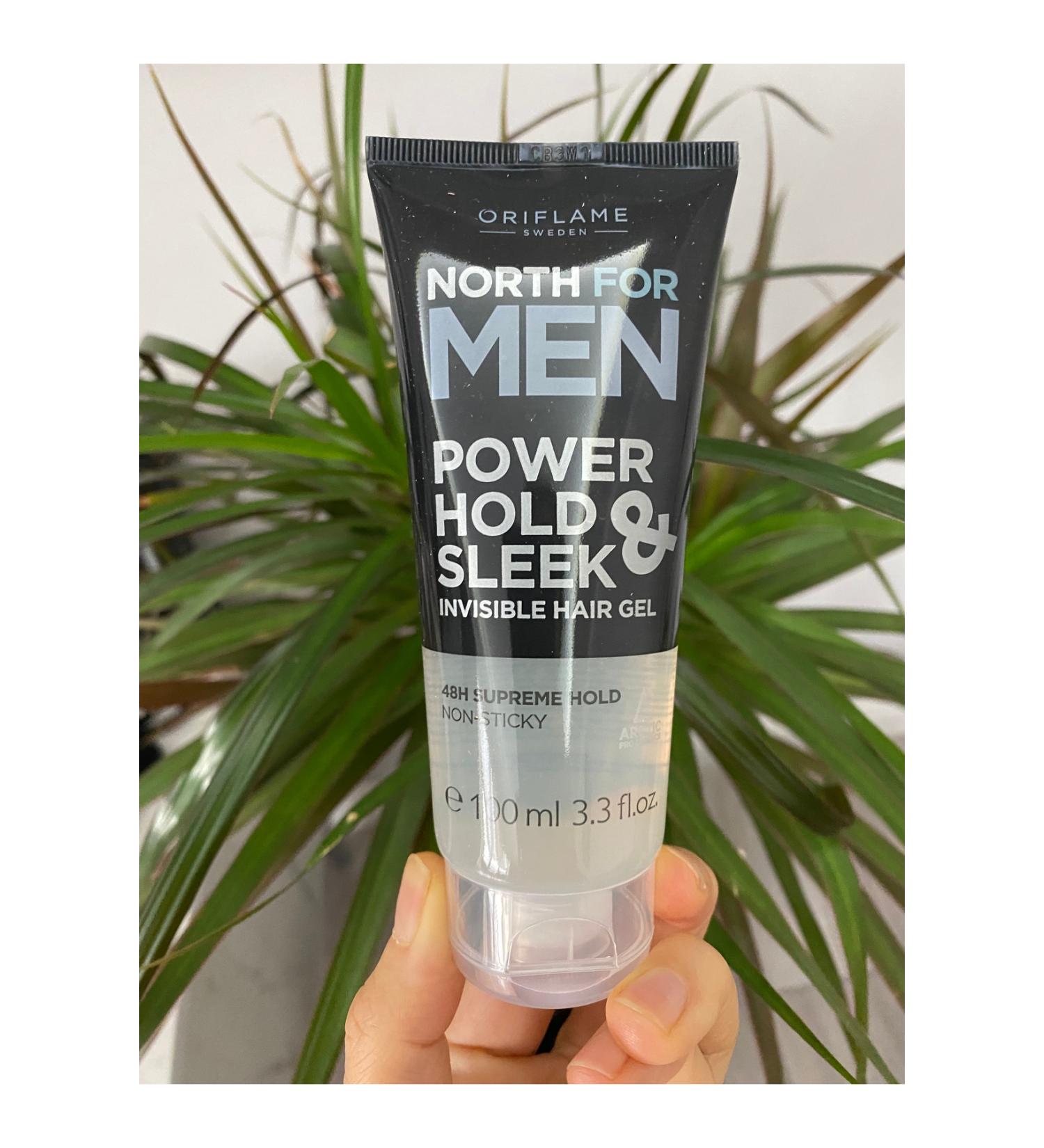 Oriflame North For Men Power Hold & Sleek Invisible Hair Gel - Buy Online on GoSupps.com