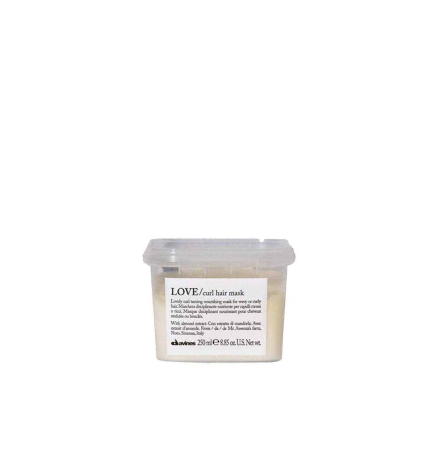 Davines DAVINES - Love Curl Hair intensive care Mask 250ml Evacuation / 5