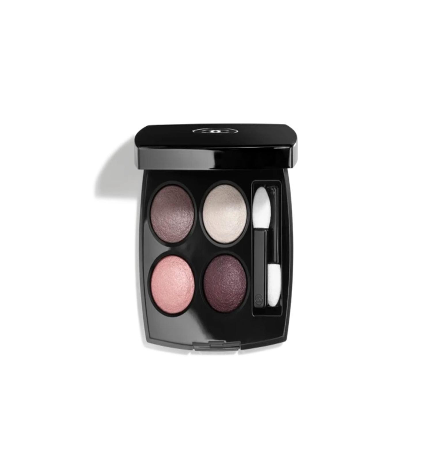 Chanel LES 4 OMBRES-Matte to Satin Shimmering Intense Pigment Long-Lasting Eyeshadow