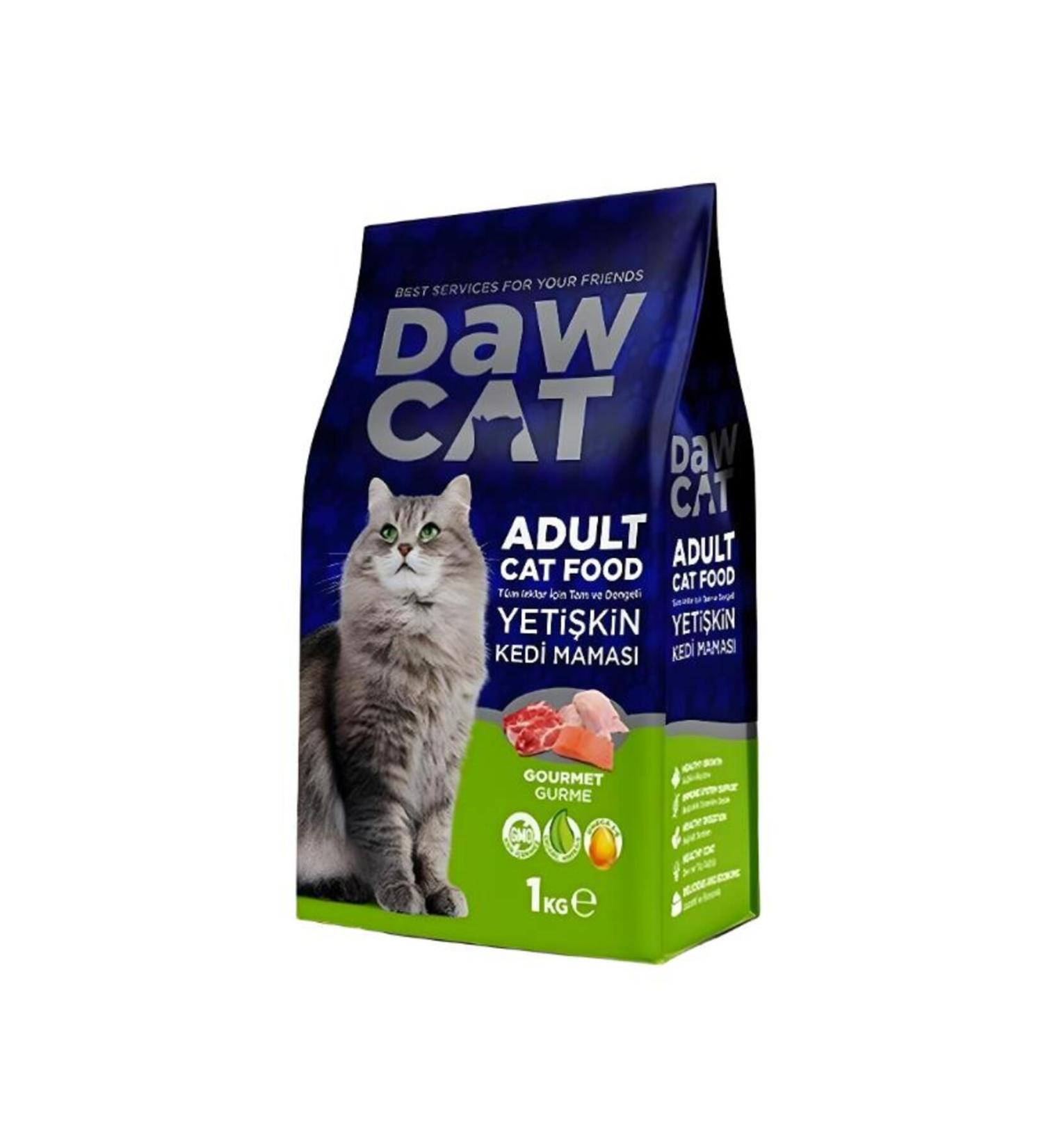 DAWCAT 1 KG GOURMET ADULT CAT FOOD