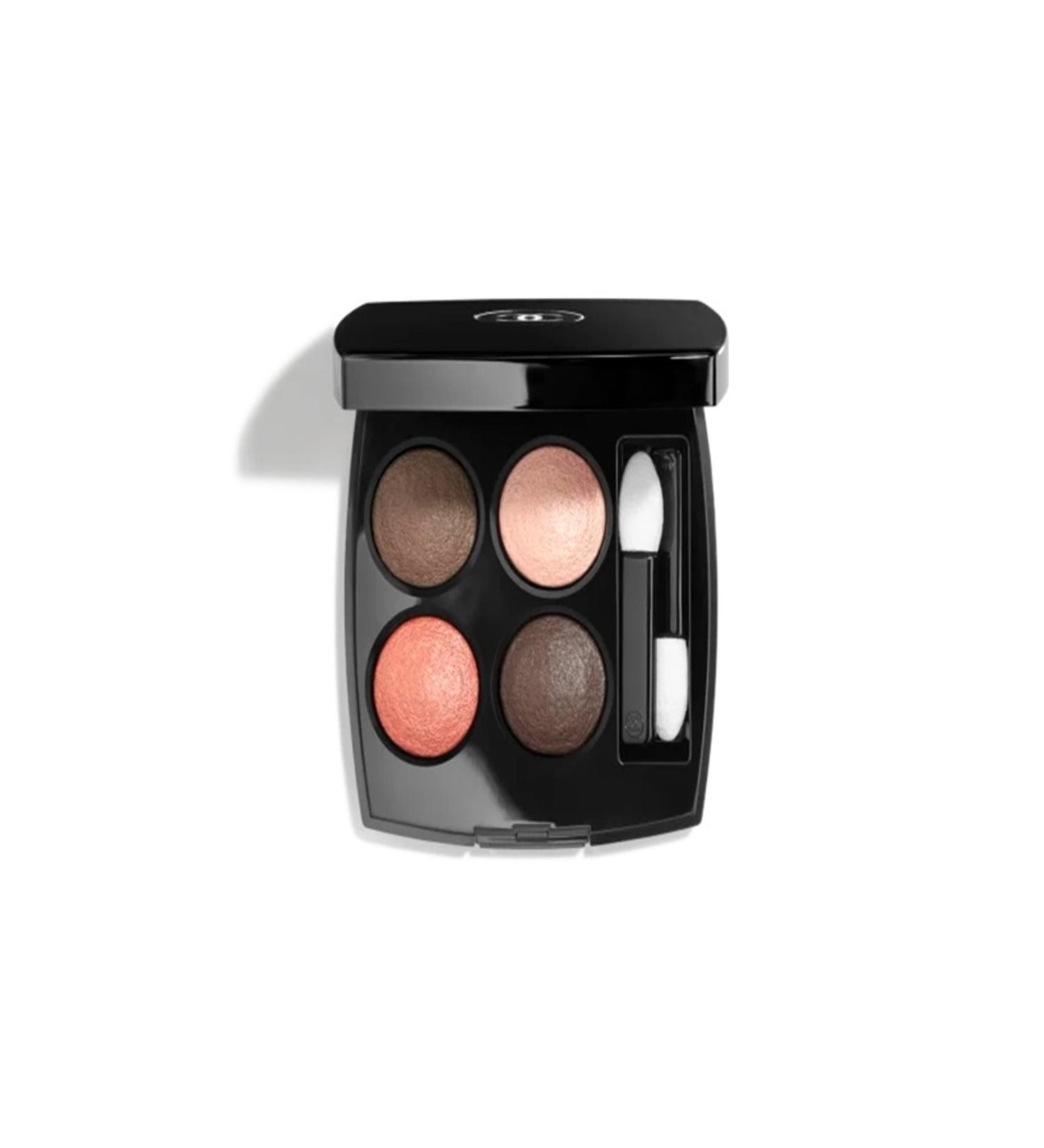 Chanel LES 4 OMBRES-Matte to Satin Shimmering Intense Pigment Long-Lasting Eyeshadow