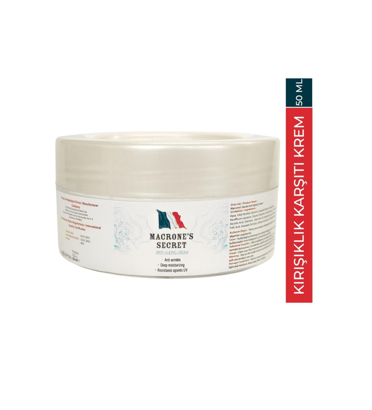 Macrone's Secret Anti-Aging & Anti-Wrinkle Cream 2 Pieces