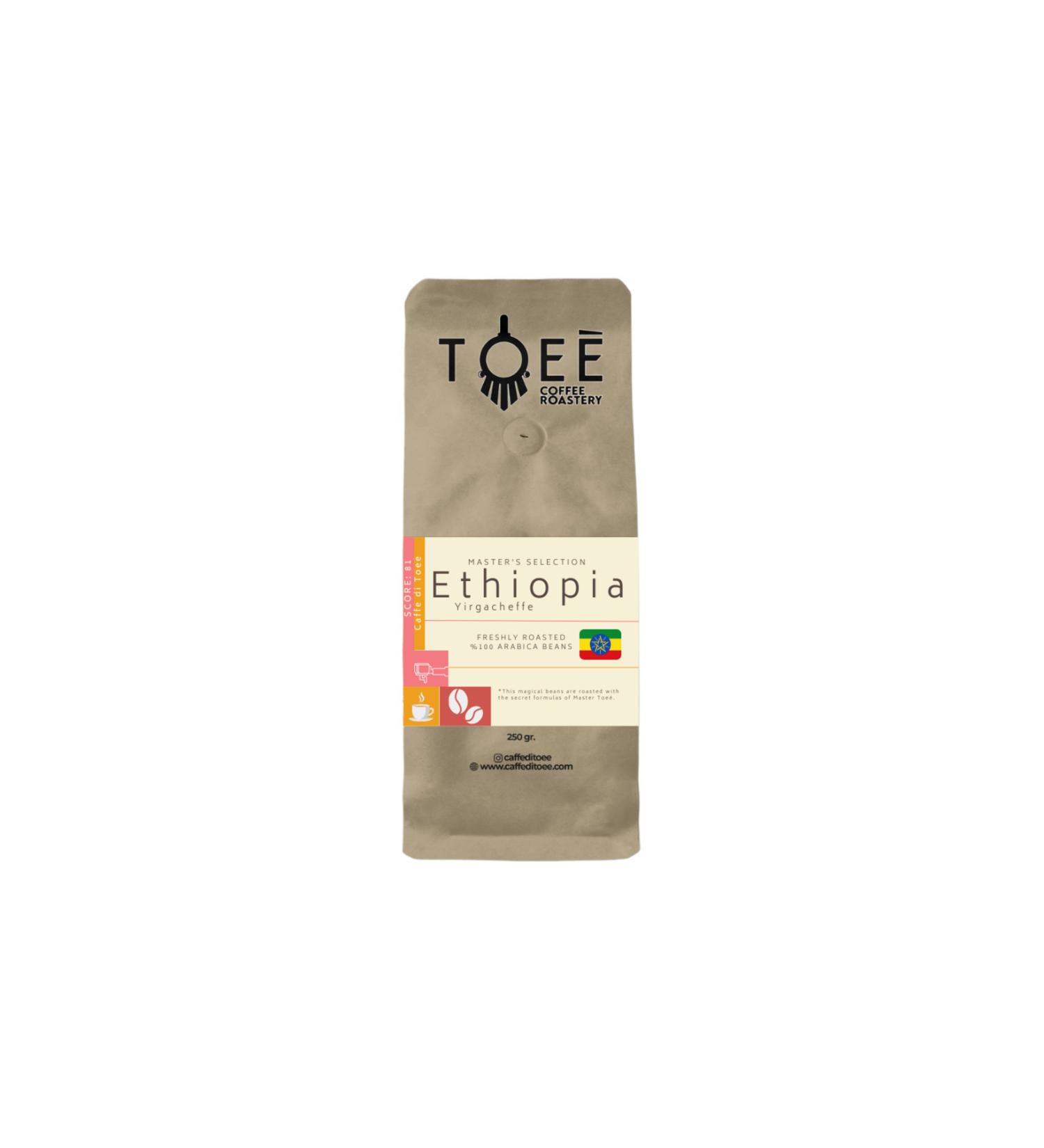 Caffe di Toee Caff Di Toe Ethiopia Yirgacheffe 250 Grams