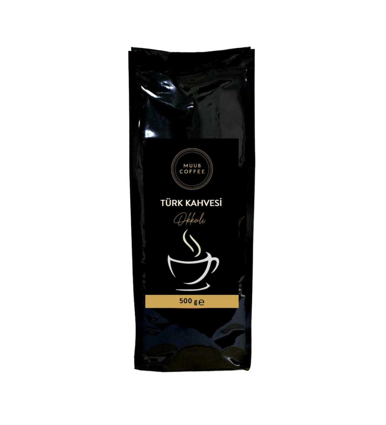 MUUB COFFEE TURKISH COFFEE WITH A 500 GR Mocha Bean Difference