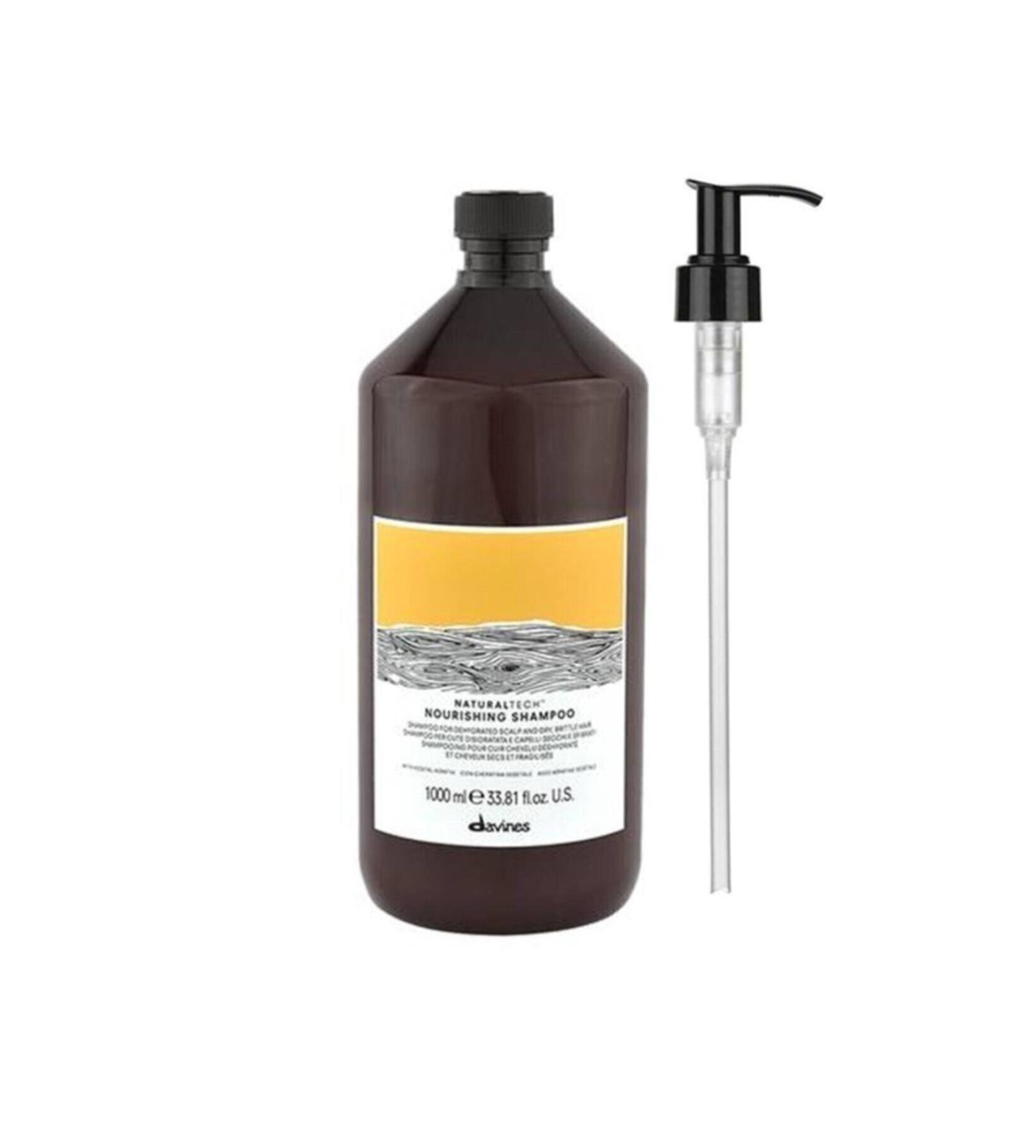 Davines Wegan Nourishing Shampoo Sulfate-Free Shampoo for Damaged Dry Hair 1 000 Ml Eva Hairdresser *289