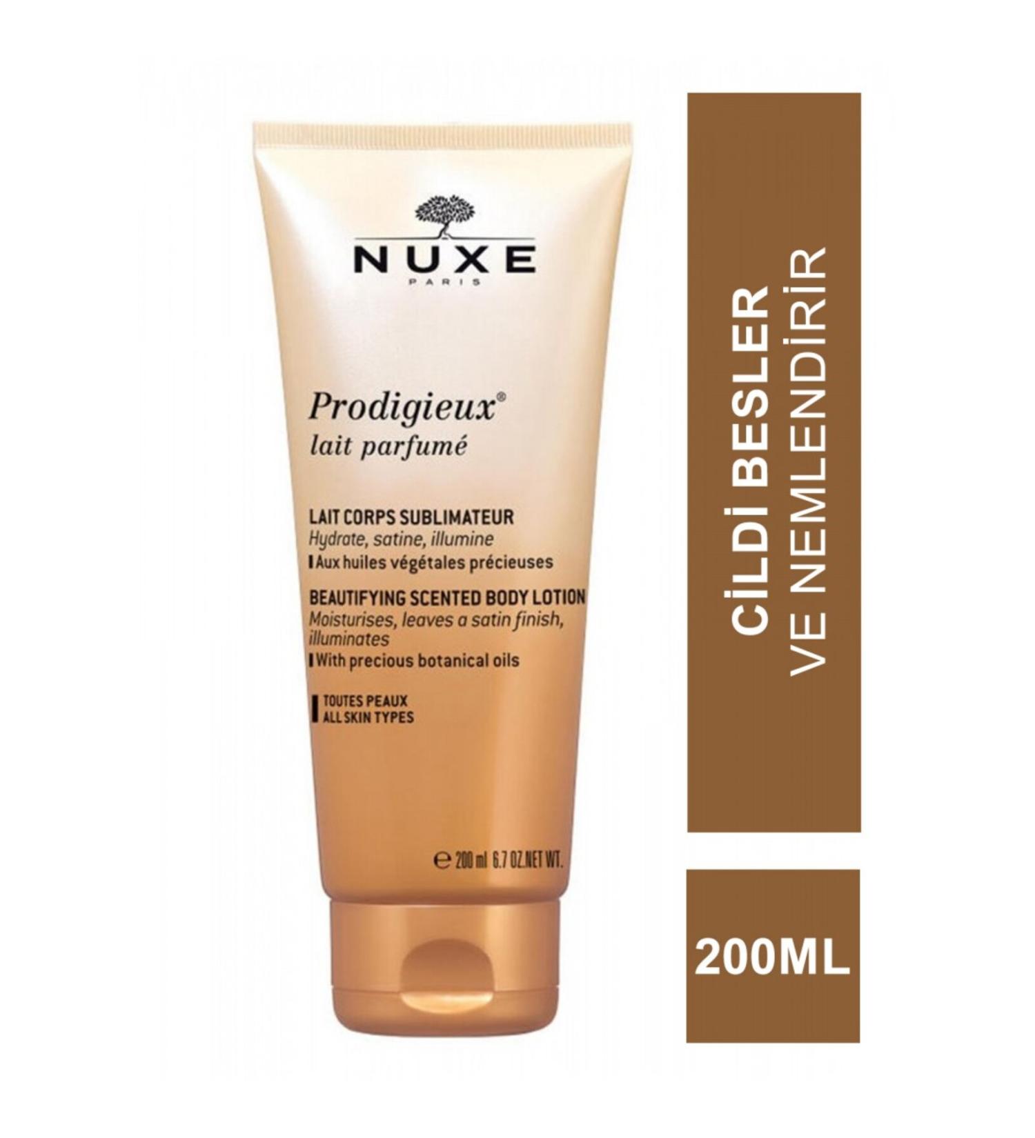 Nuxe Prodigieux Scented Body Lotion - Nourishing and Moisturizing Body Milk for All Skin Types 200 ml