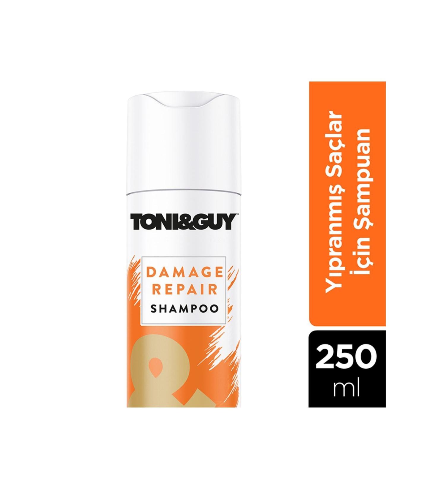 Toni Guy Damaged Repair Intensive Repair Shampoo for Damaged Hair and Split Ends 250ml N.Beauty92
