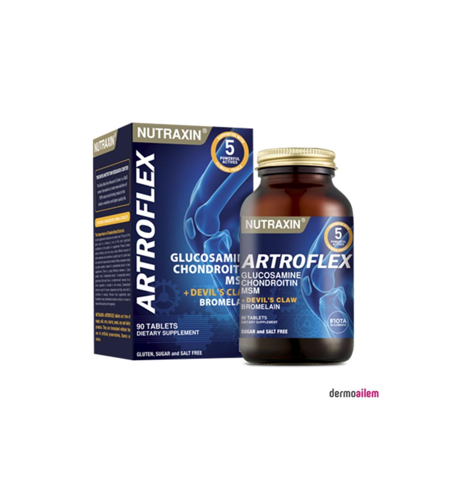 Nutraxin Artroflex Glucosamine 90 Tablets