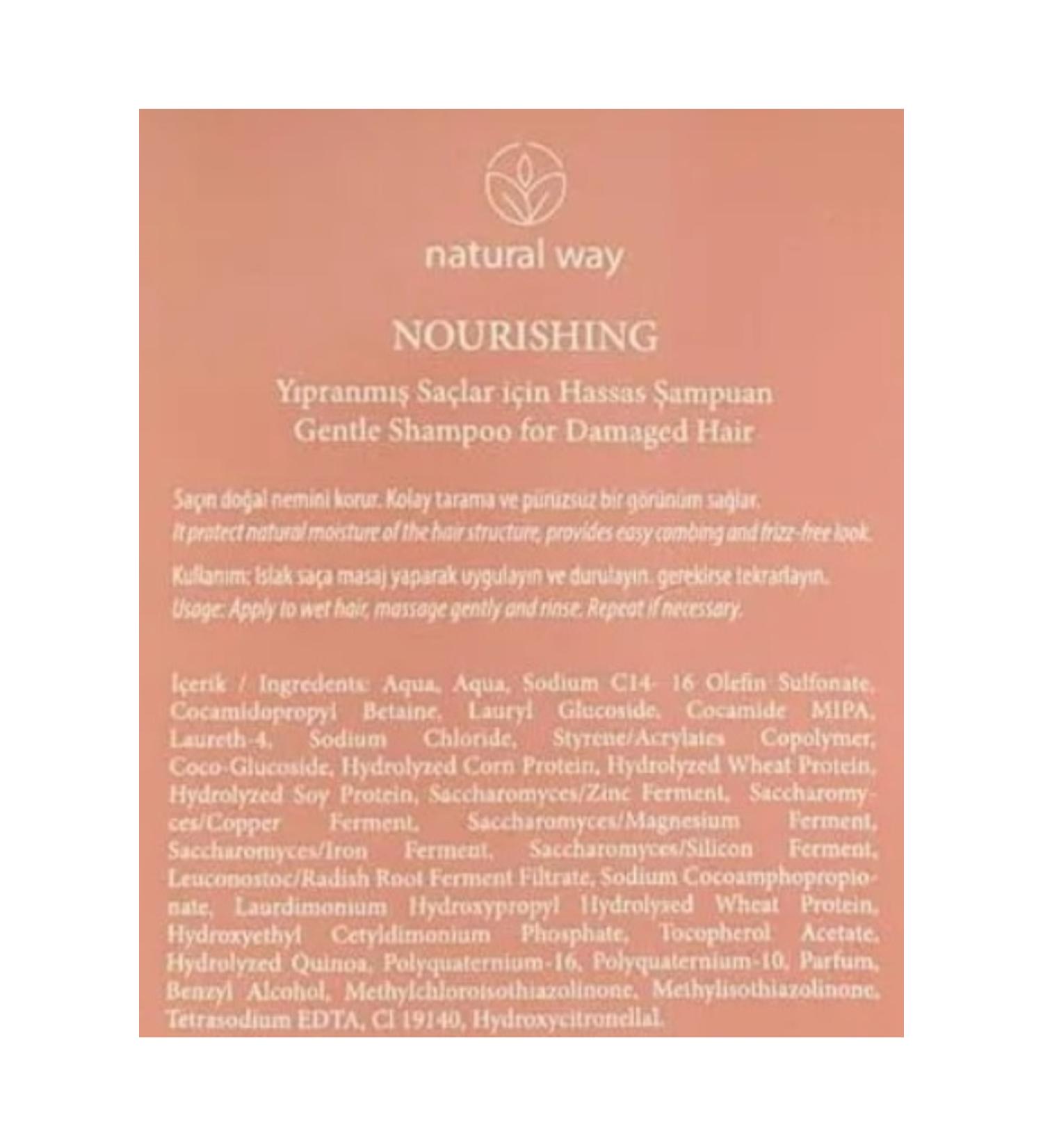 natural way Nourishing Herbal Shampoo with Protein (400 ml) ECB.283