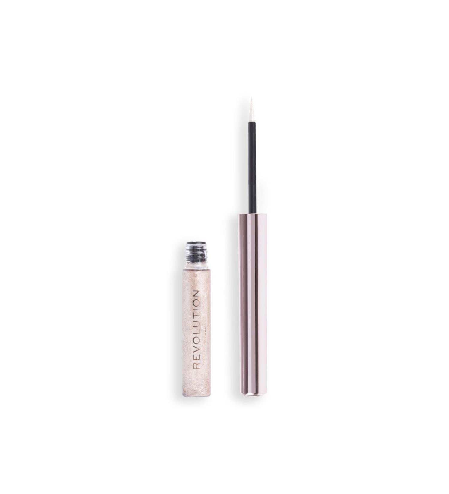 Revolution Festive Allure Chromatic Liner Liquid Eyeliner Rose Gold - Buy Online on GoSupps.com