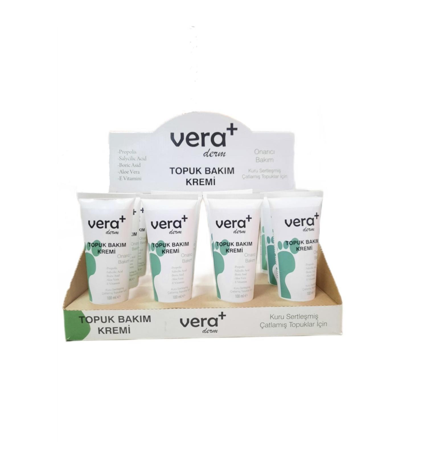 Vera Derm Foot Care Cream (100ML) 12 Pieces