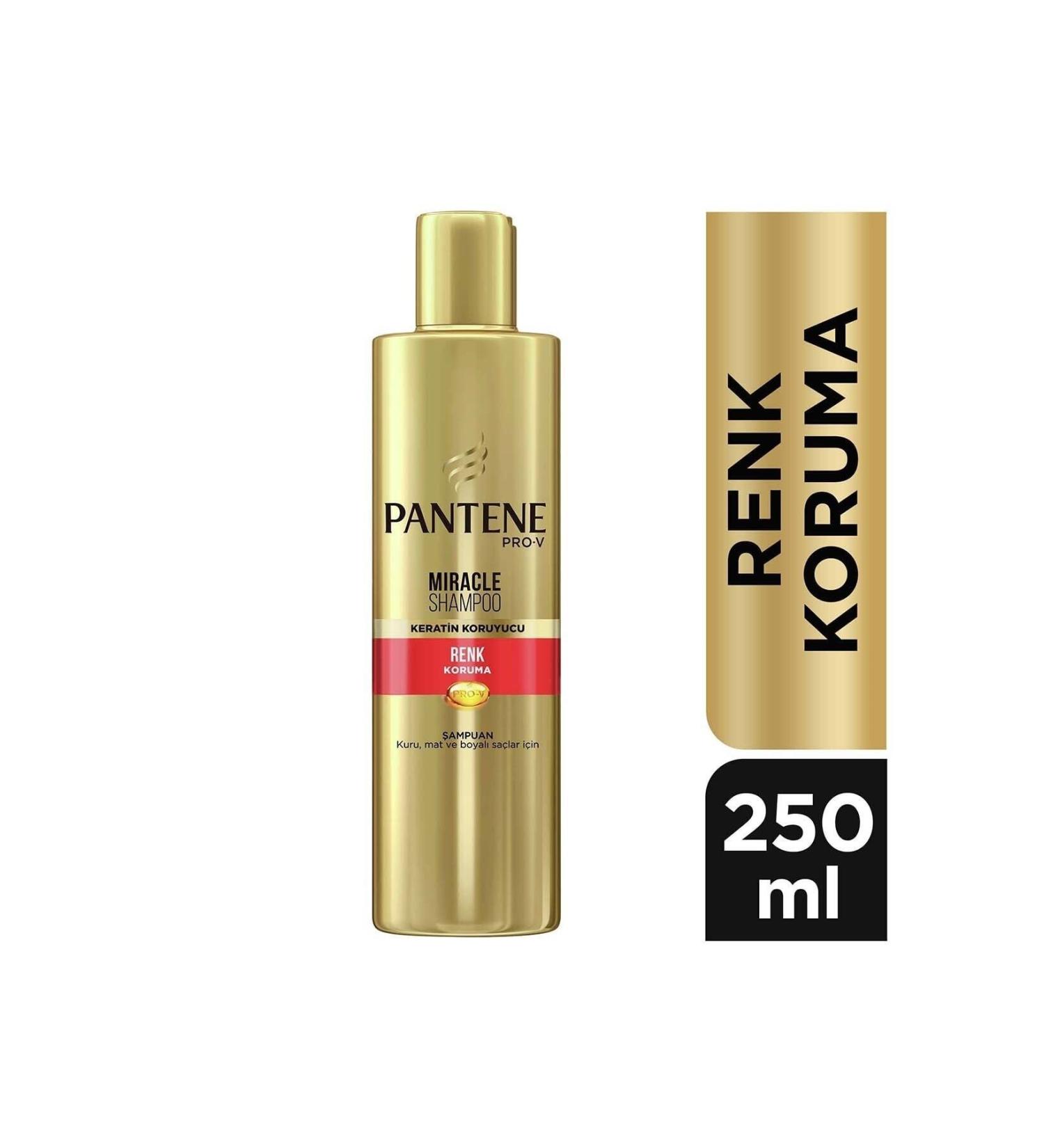 Pantene Shampoo Color Protection with Keratin Protector 250ml for Dyed Hair- N.Beauty121