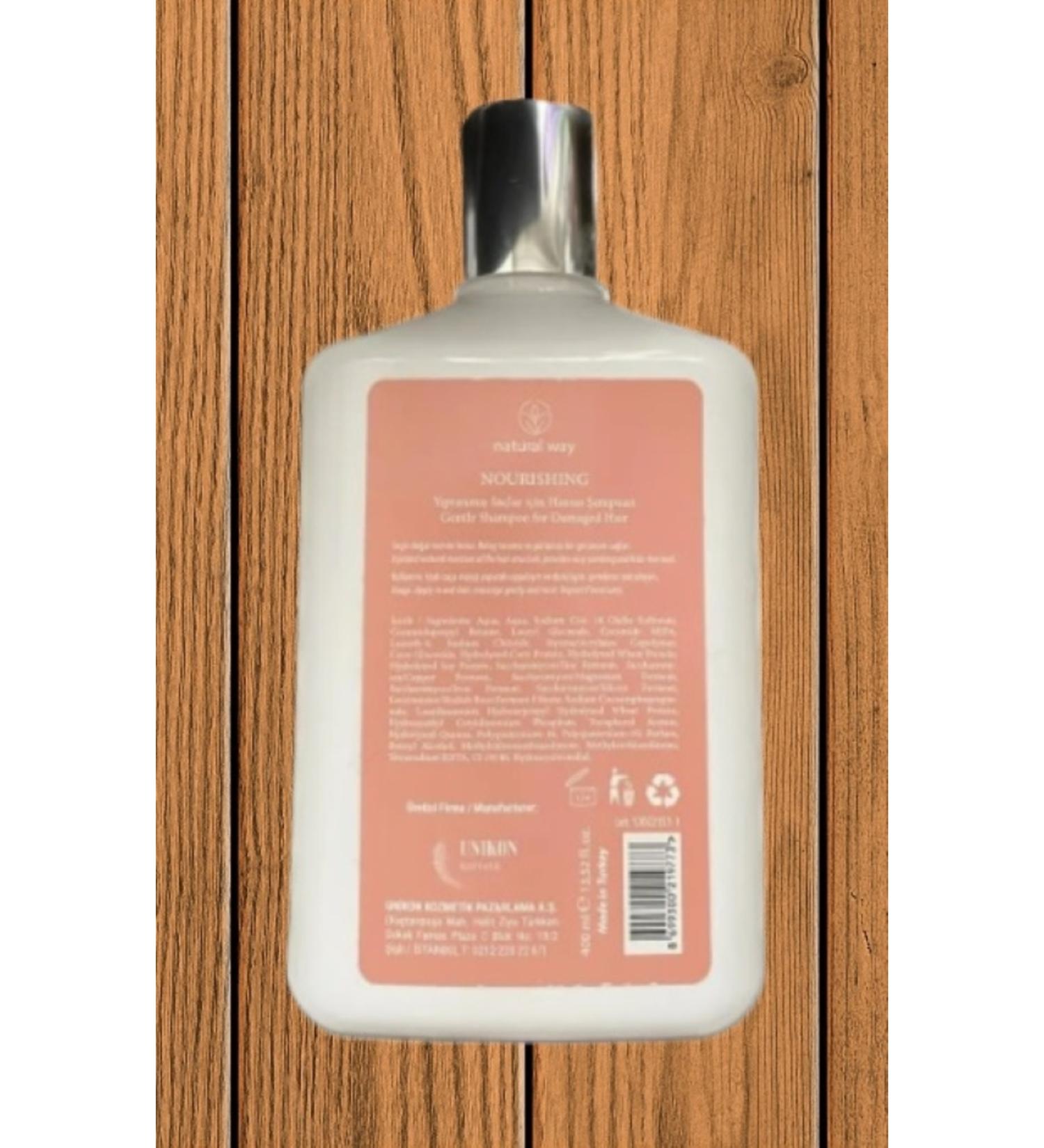natural way Nourishing Smooth & Silky Hair Glycerin Shampoo (13.5 fl.oz.) ECB.296