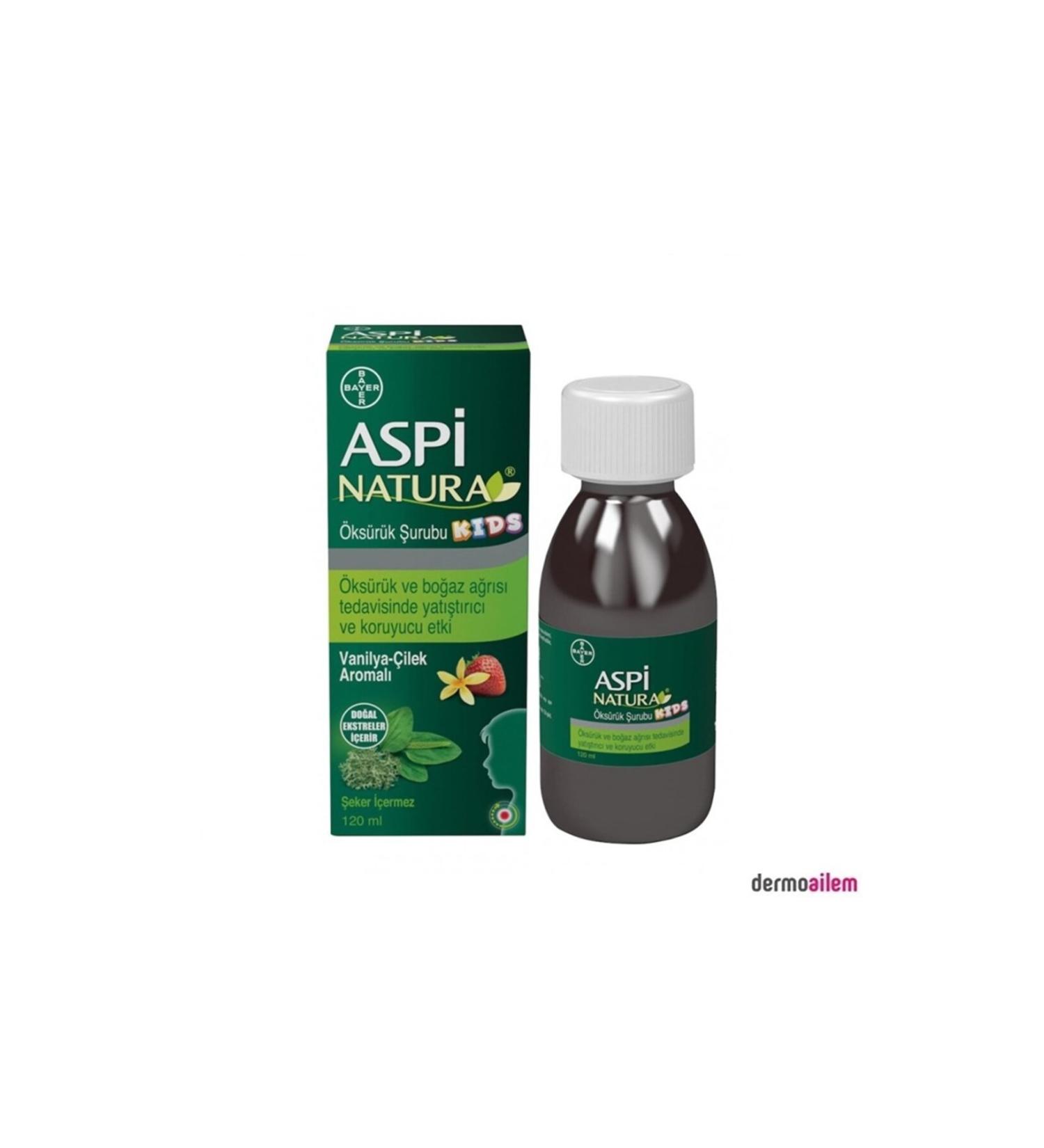 Bayer Aspi NATURA Kids Syrup 120 ml