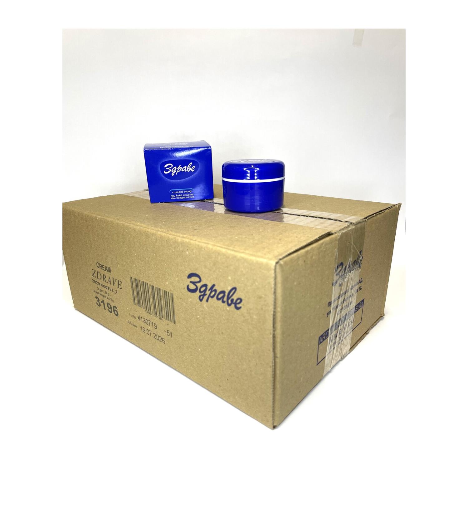 ZDRAVE CREAM 24 PIECES 30 GR CLOSED BOX