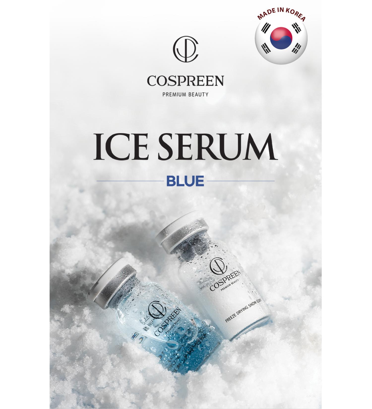 Cospreen Serum Ice Serum Blue with Collagen & Hyaluronic Acid - Buy Online on GoSupps.com