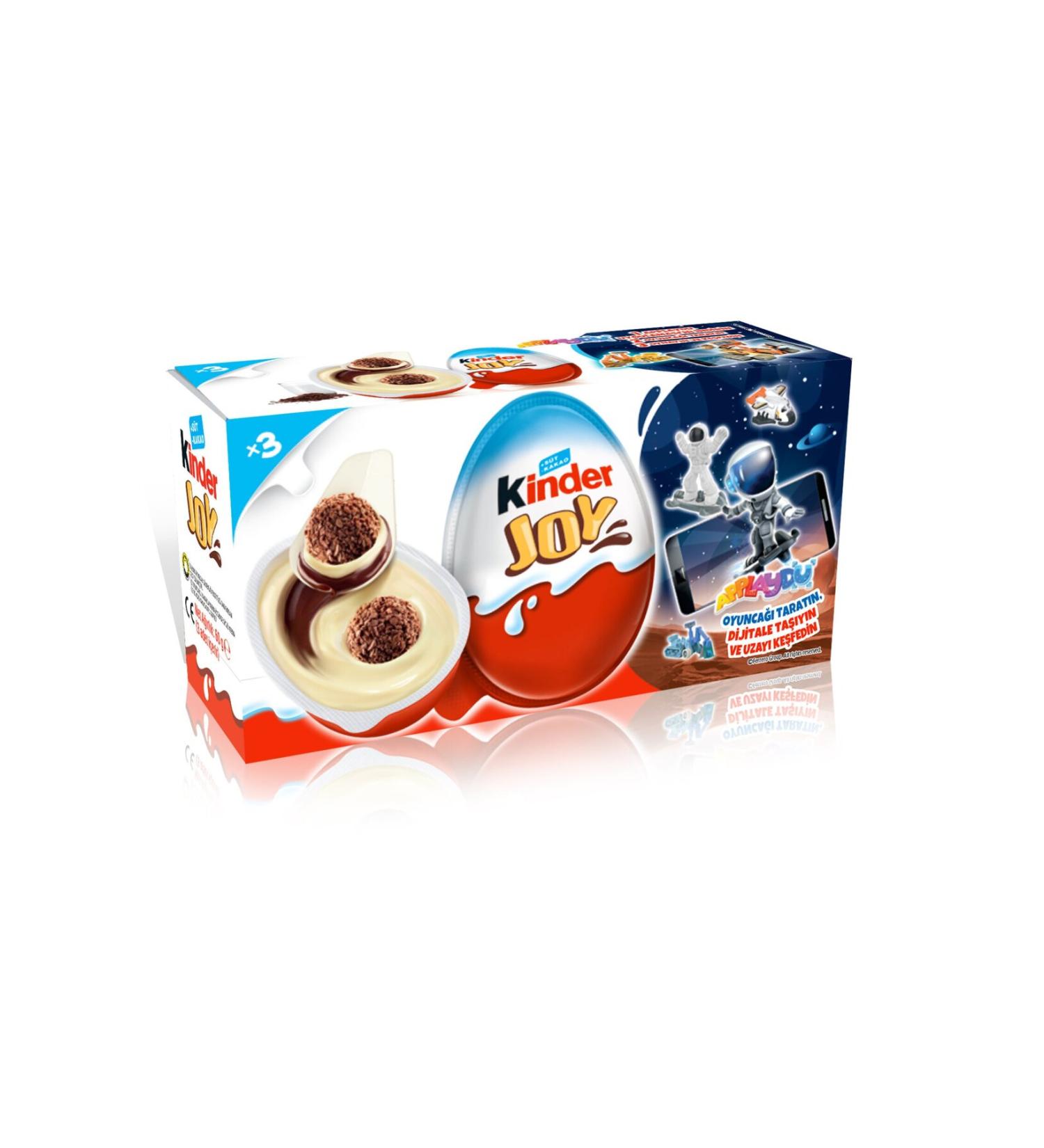 Kinder Joy T3 Surprise Egg for Men 60 Gr