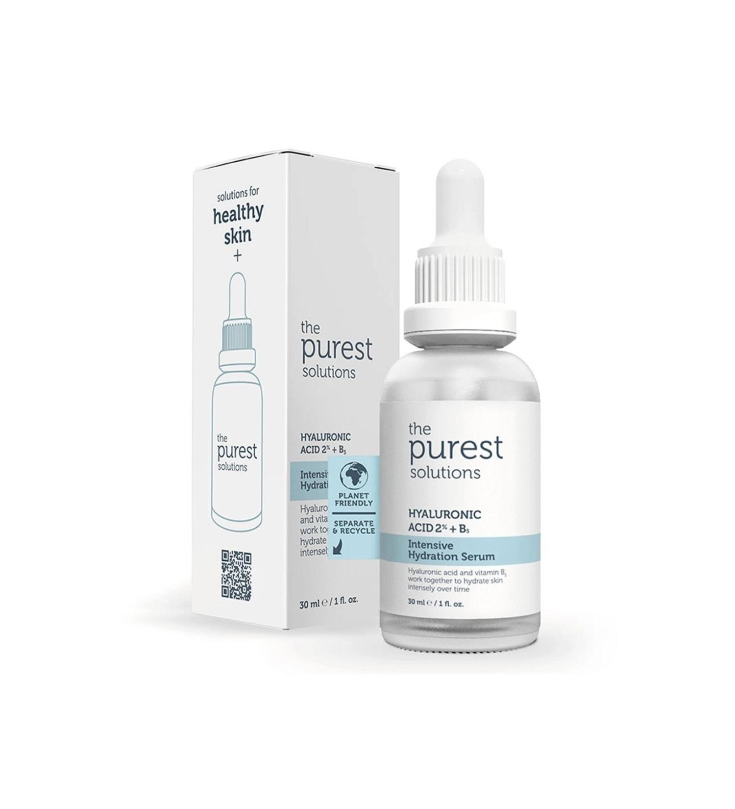 The Purest Solutions Intensive Moisturizing and Plumping Effective Renewing Hyaluronic Acid Skin Serum 30 ML - Buy Online on GoSupps.com