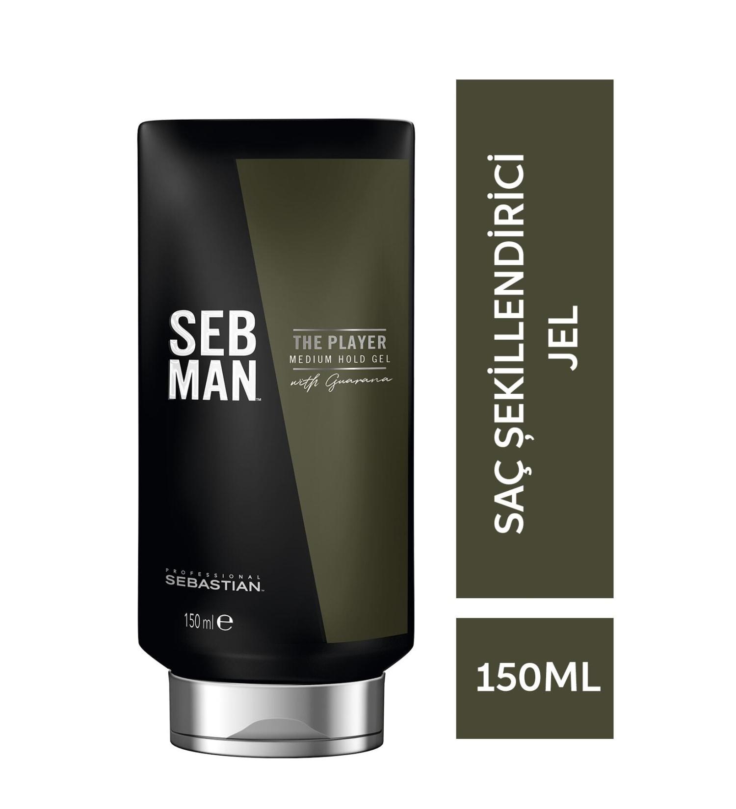 Sebastian Seb Man The Player Medium Hold Gel 150ml.ky