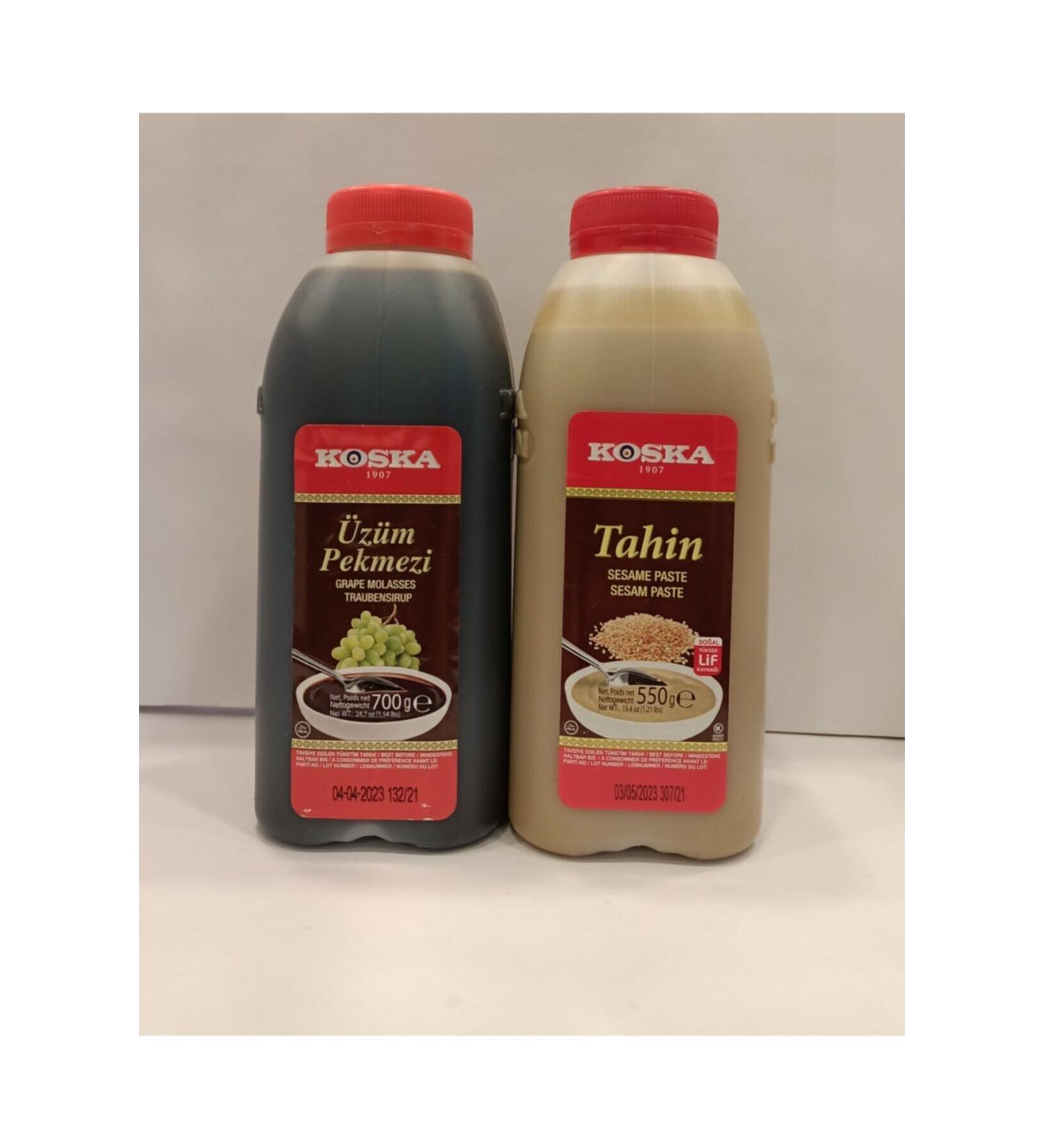 Koska Tahini 550 gr Grape Molasses 700 gr