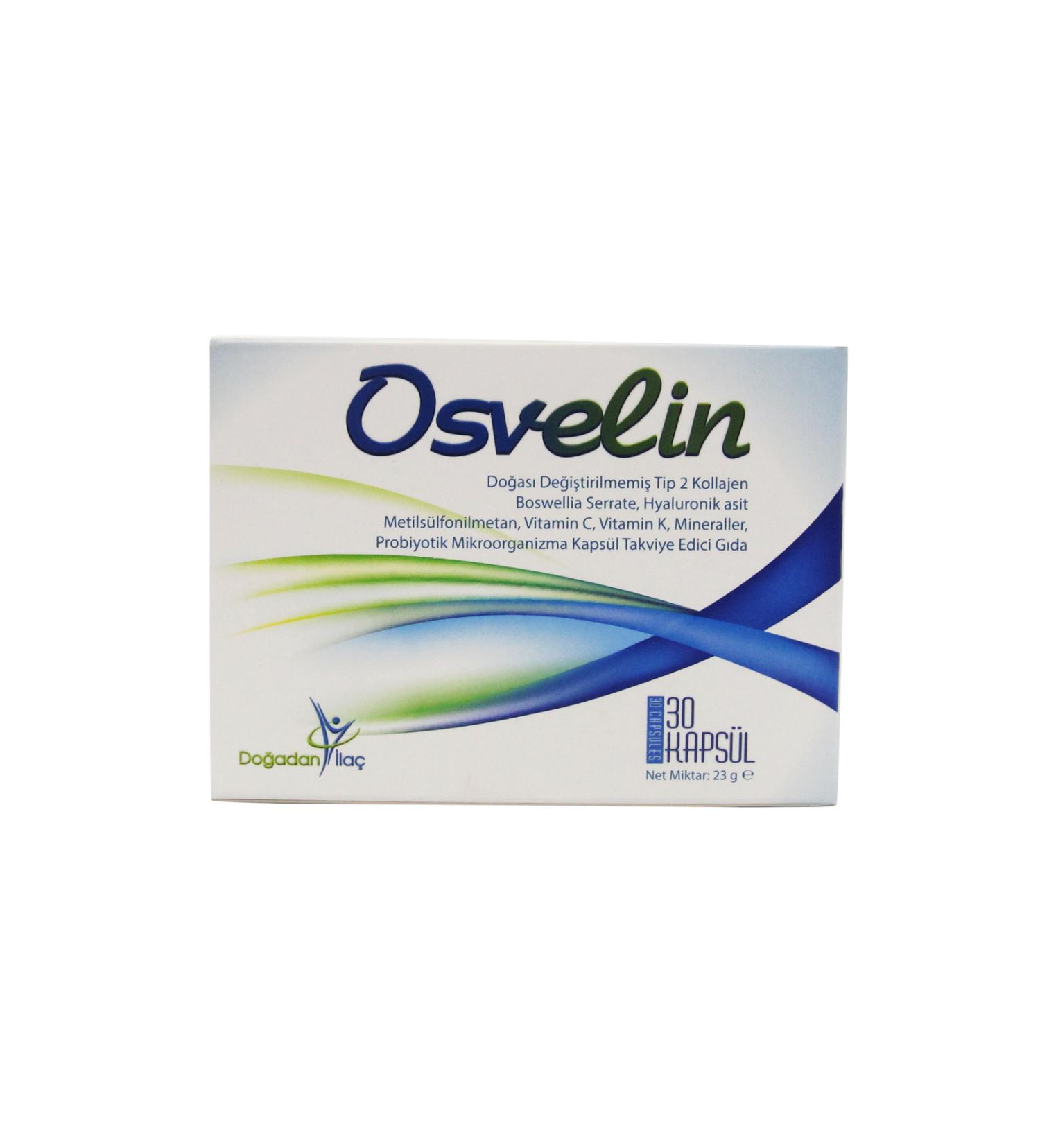 OSVEL N Osvelin Type 2 Collagen Containing Supplementary Food